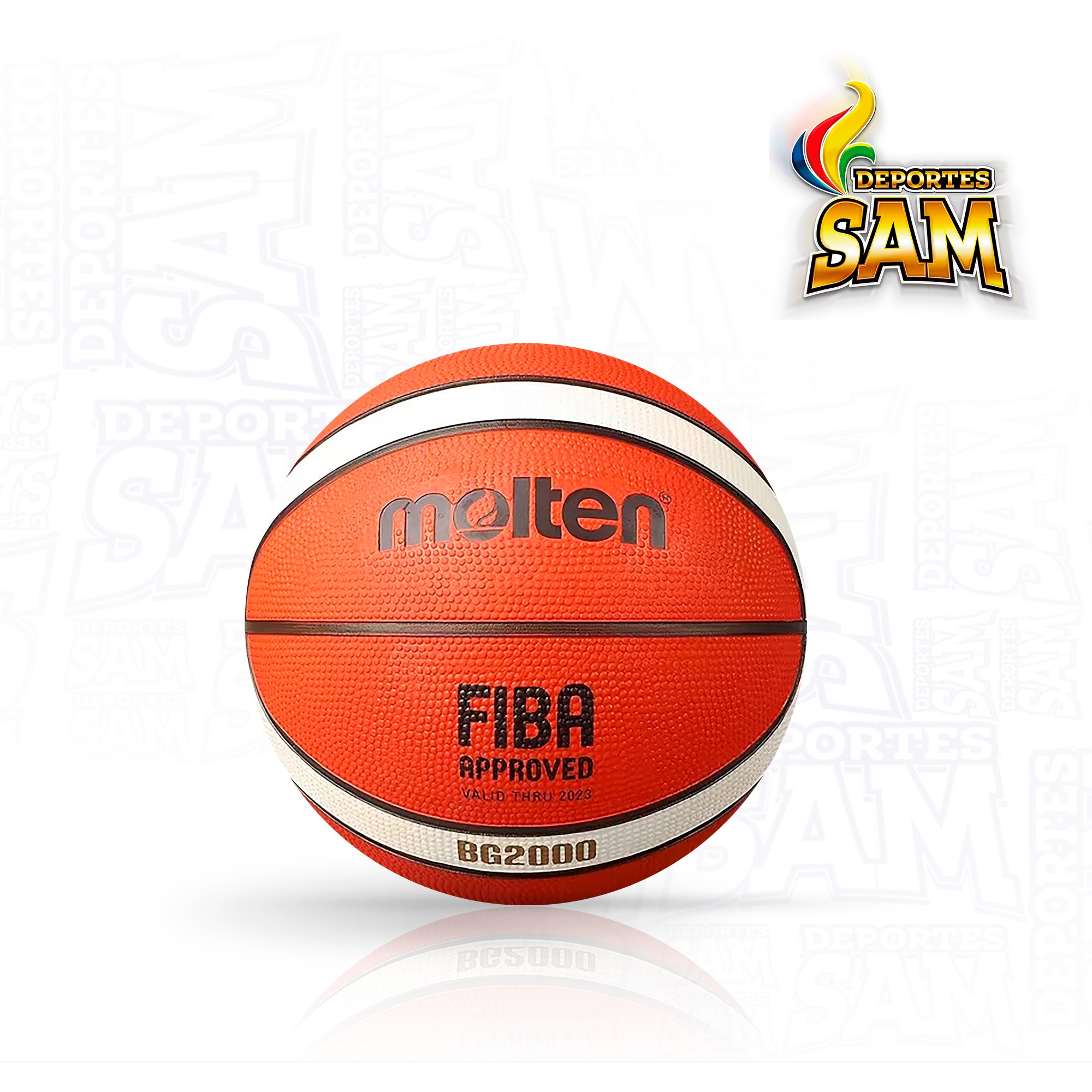 BALON BALONCESTO MOLTEN N.6  12 PANEL B6G2000