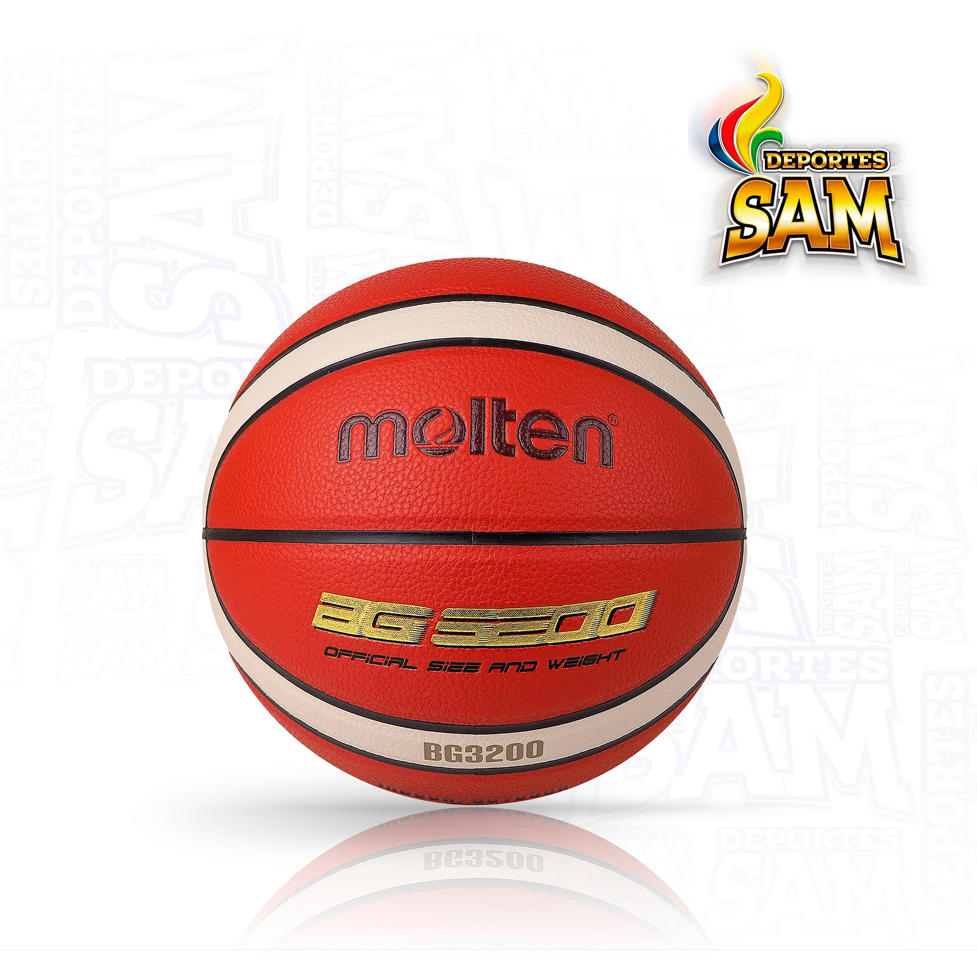 BALON BALONCESTO MOLTEN N.7 12 PAN B7G3200