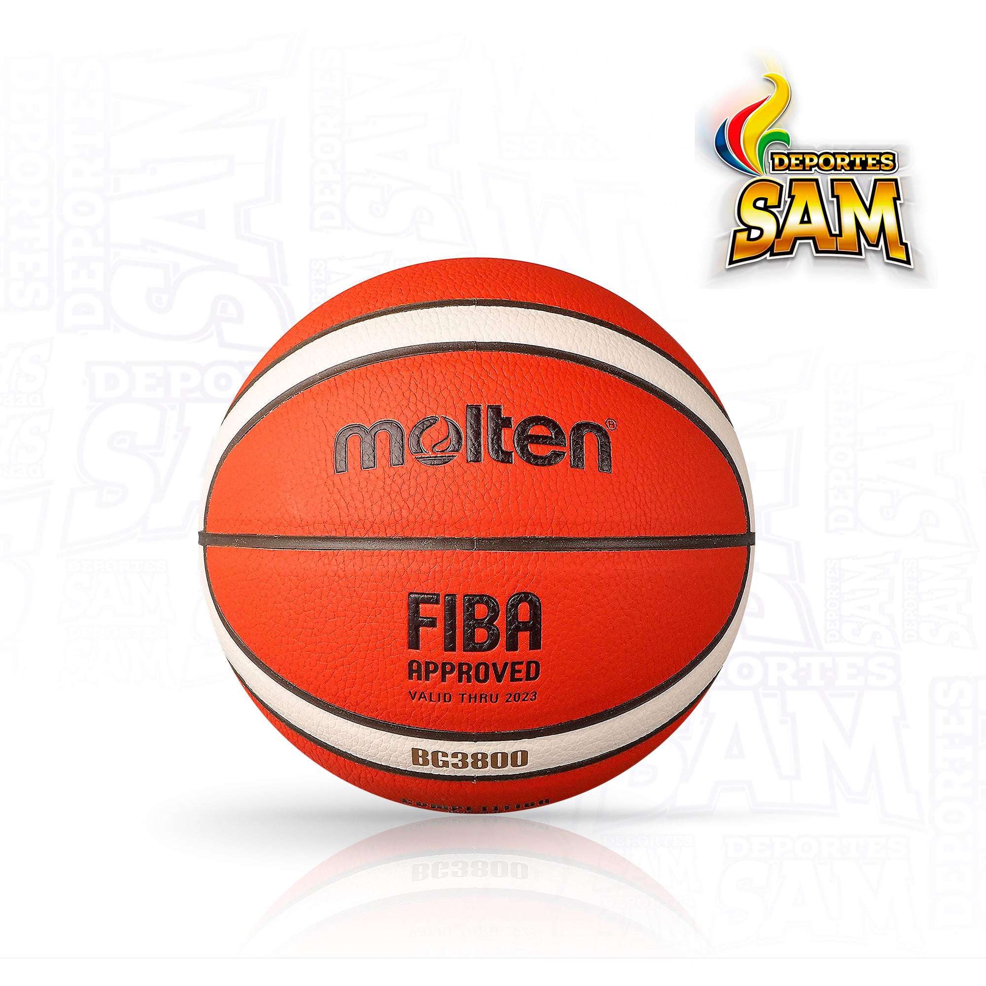 BALON BALONCESTO MOLTEN  PU. N.7 B7G3800 12 PAN