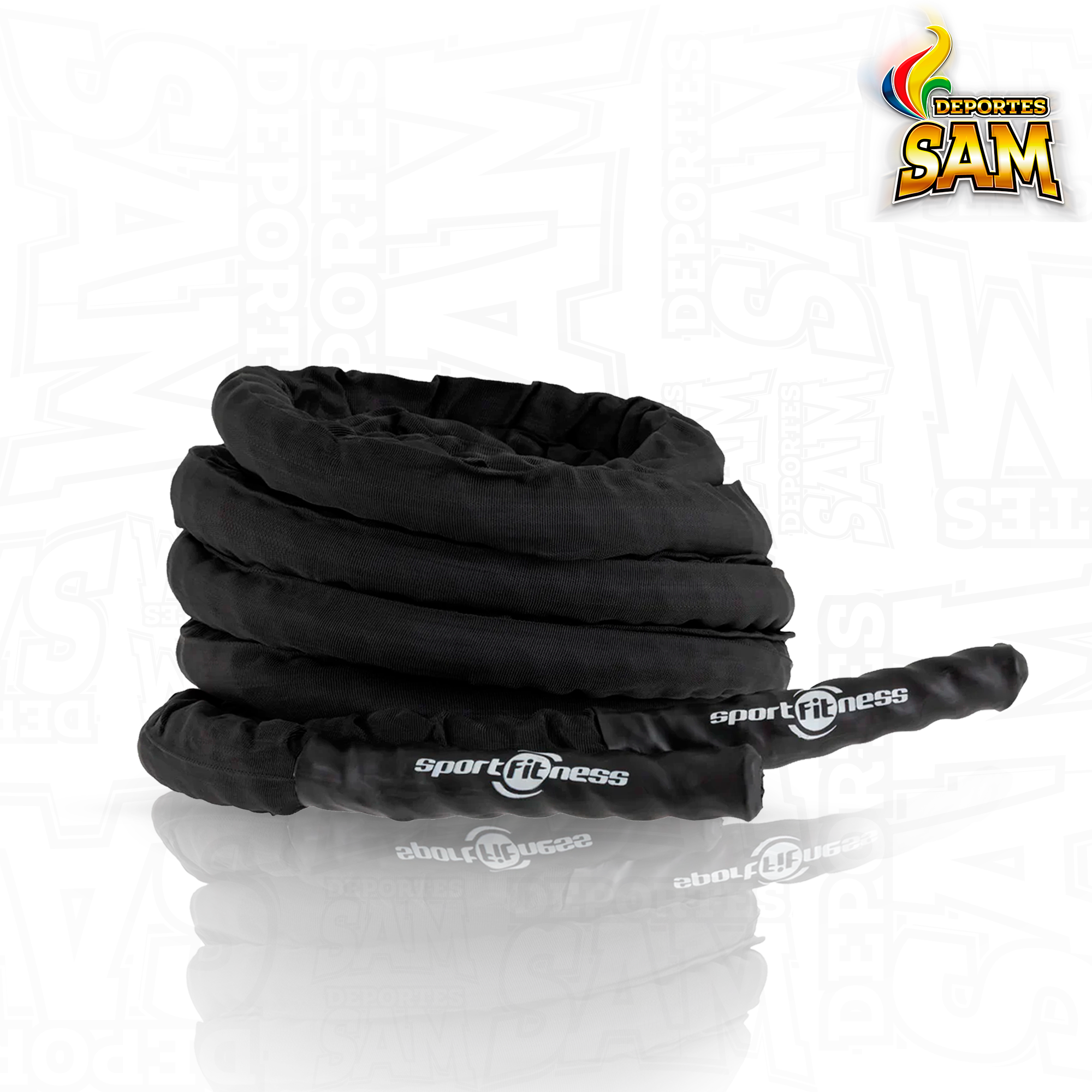 CUERDA DE BATIDAS SPORTFTINESS CON PROTECCION