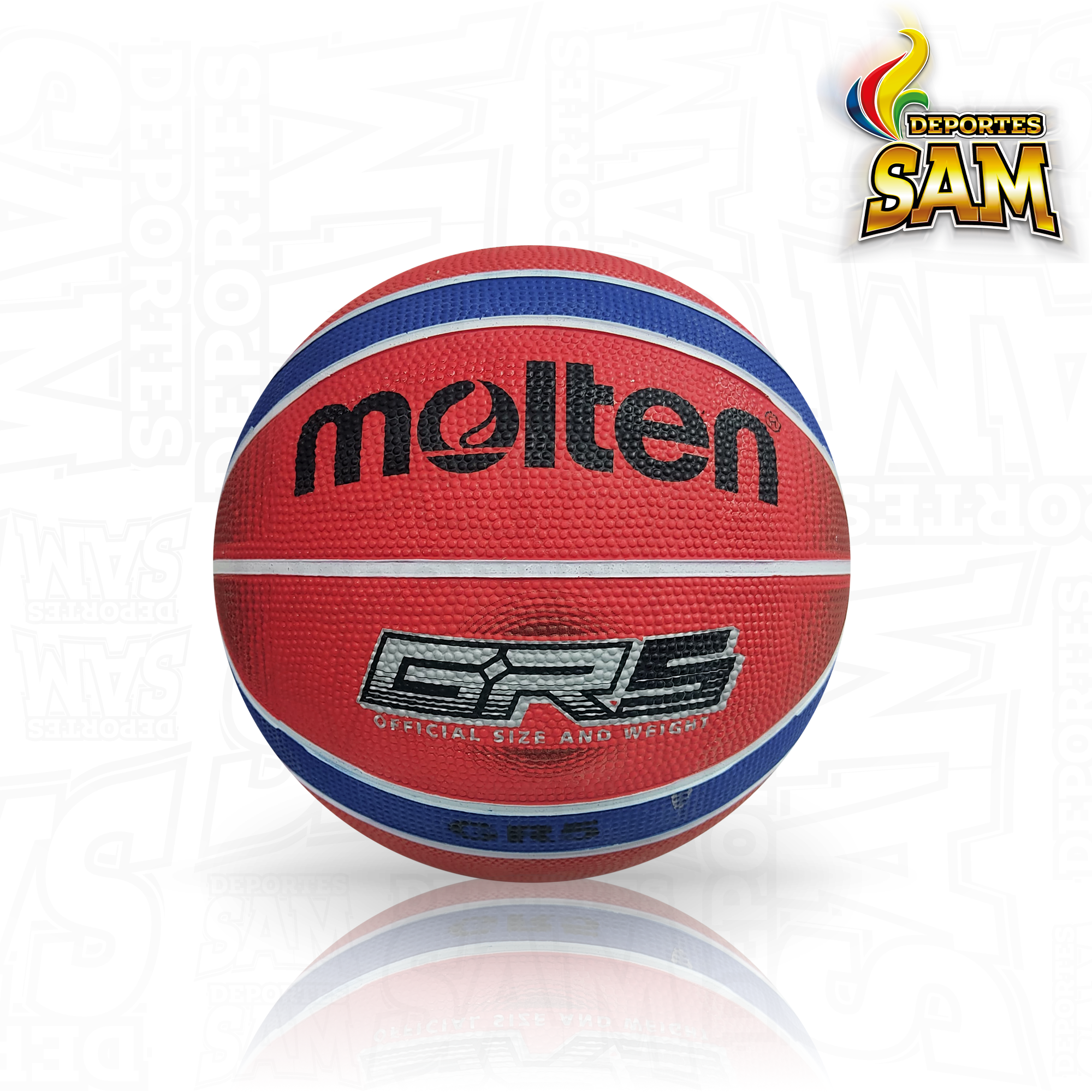 BALON MINIBALONCESTO MOLTEN N.5 BGRX5