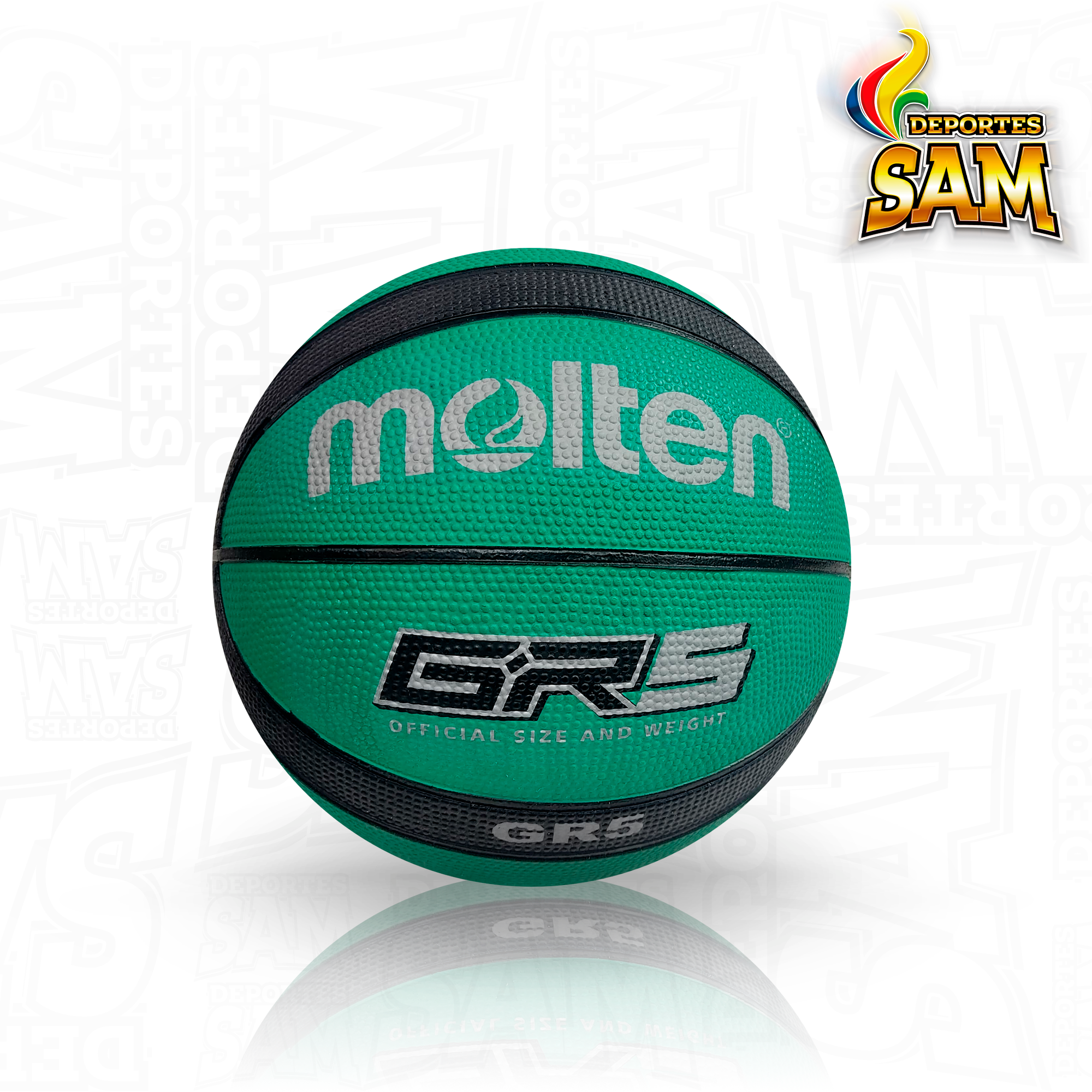 BALON MINIBALONCESTO MOLTEN N.5 BGRX5