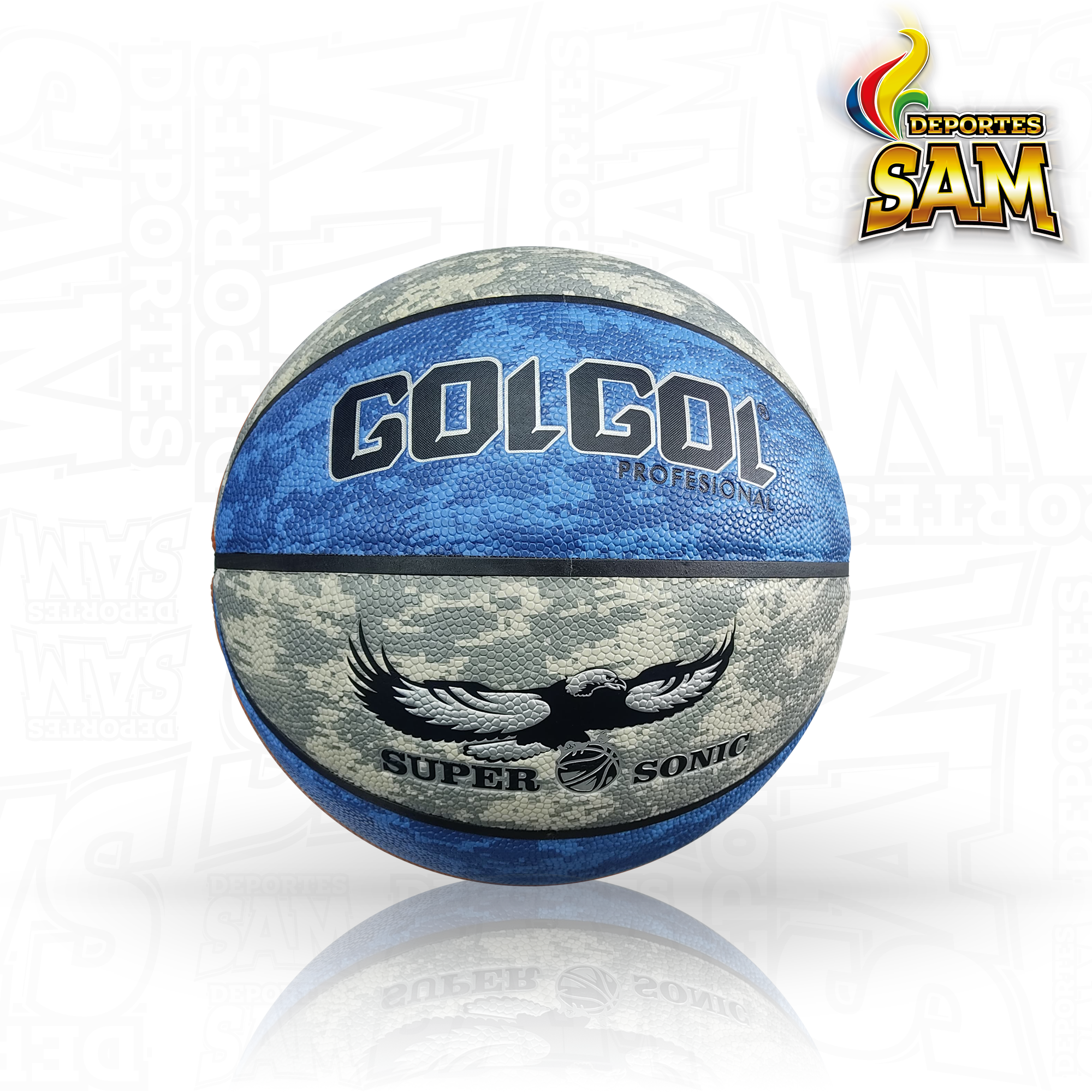 BALON BALONCESTO GOLGOL PU SONIC #7