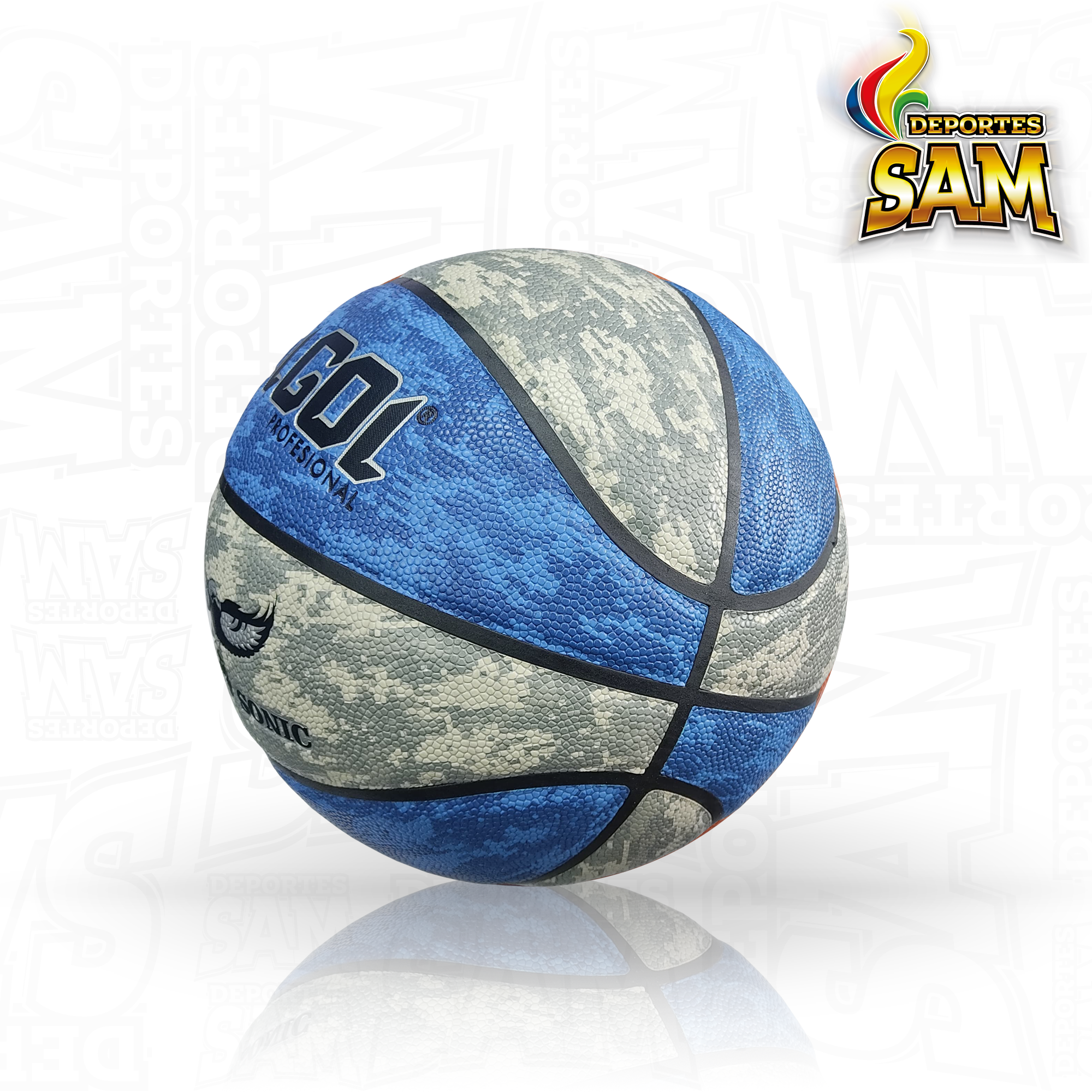 BALON BALONCESTO GOLGOL PU SONIC #7