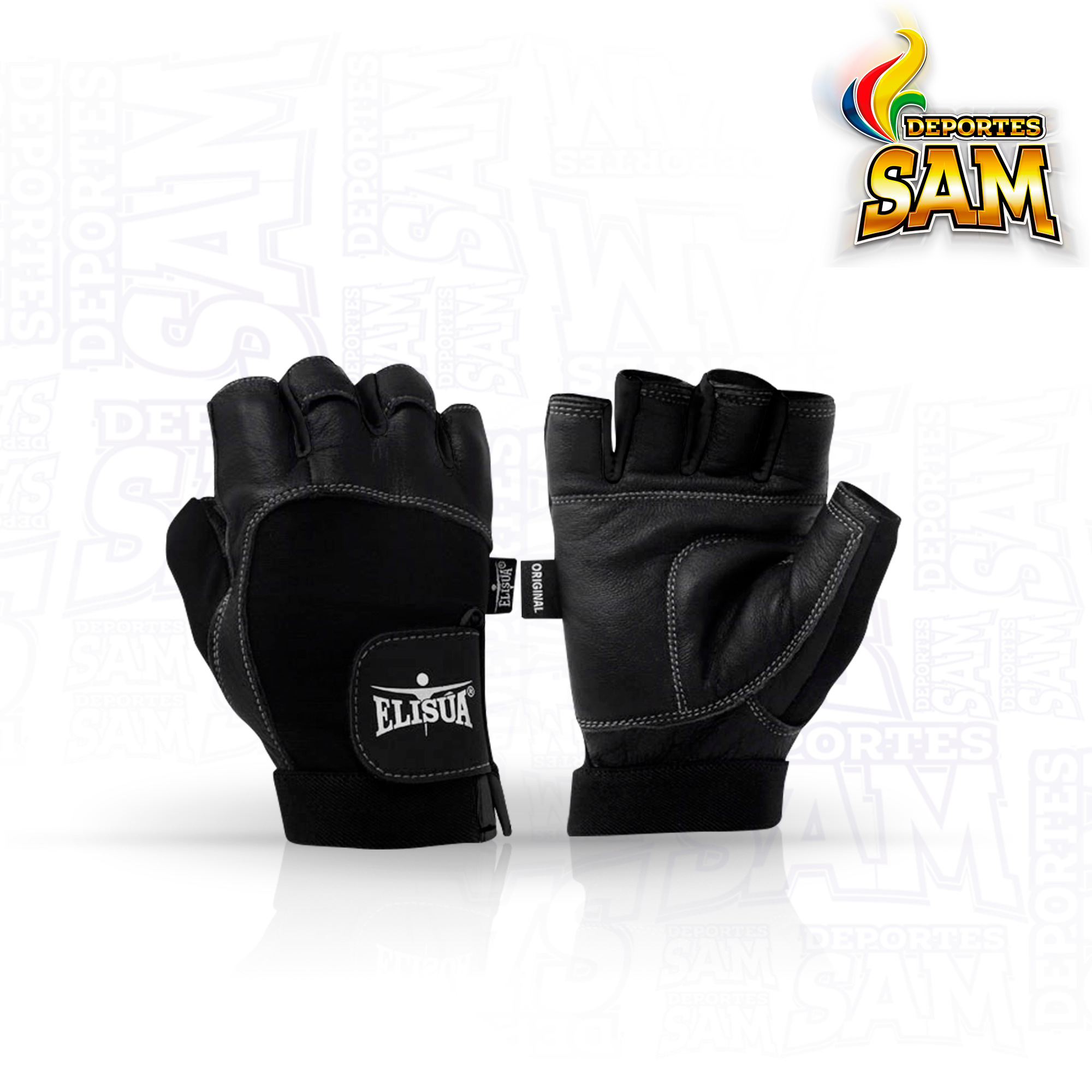 SPANDEX DAMA CORTO NEGRO GUANTE ELISUA