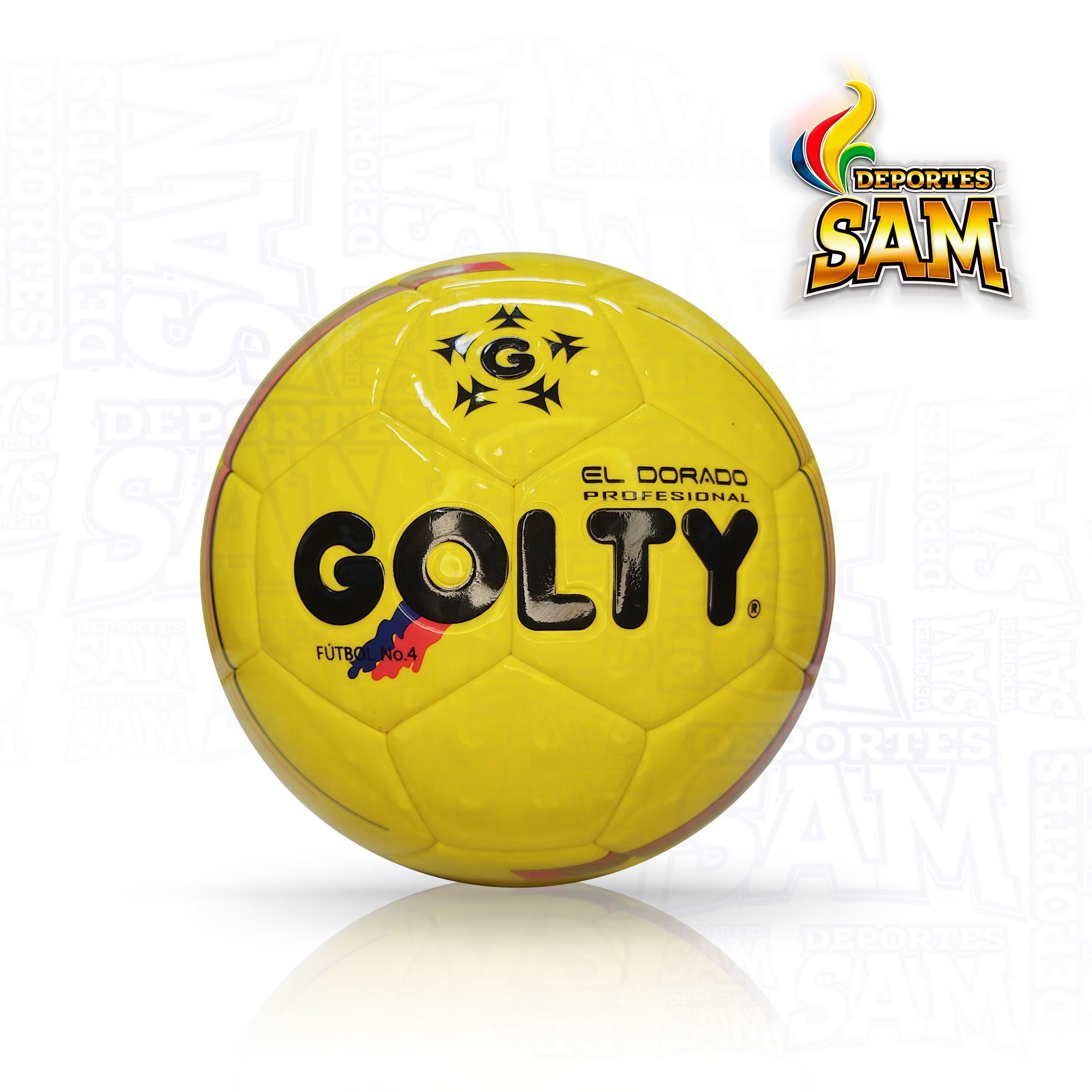 BALÓN FÚTBOL  4 EL DORADO PROFESIONAL GOLTY