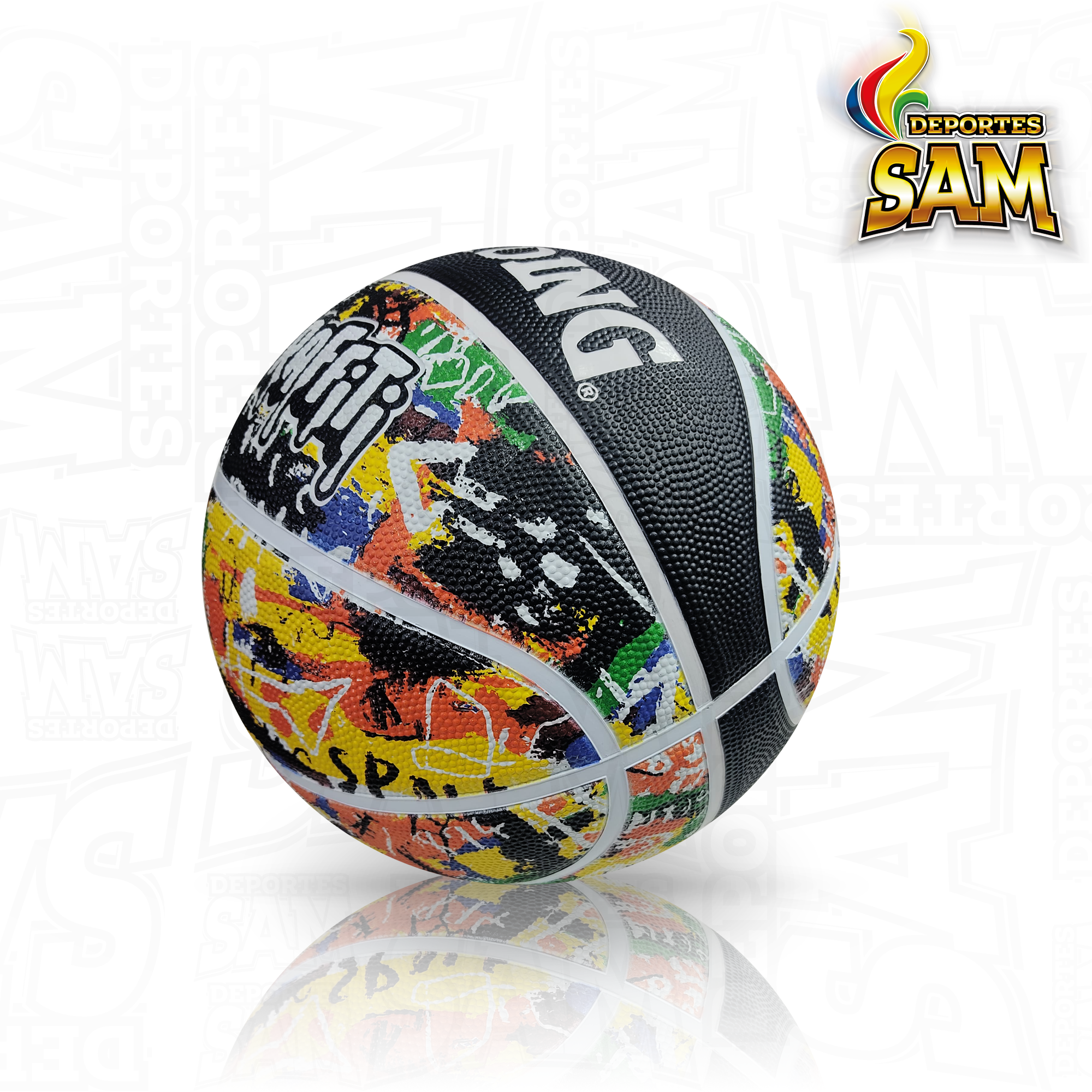 BALON BALONCESTO SPALDING GRAFITI
