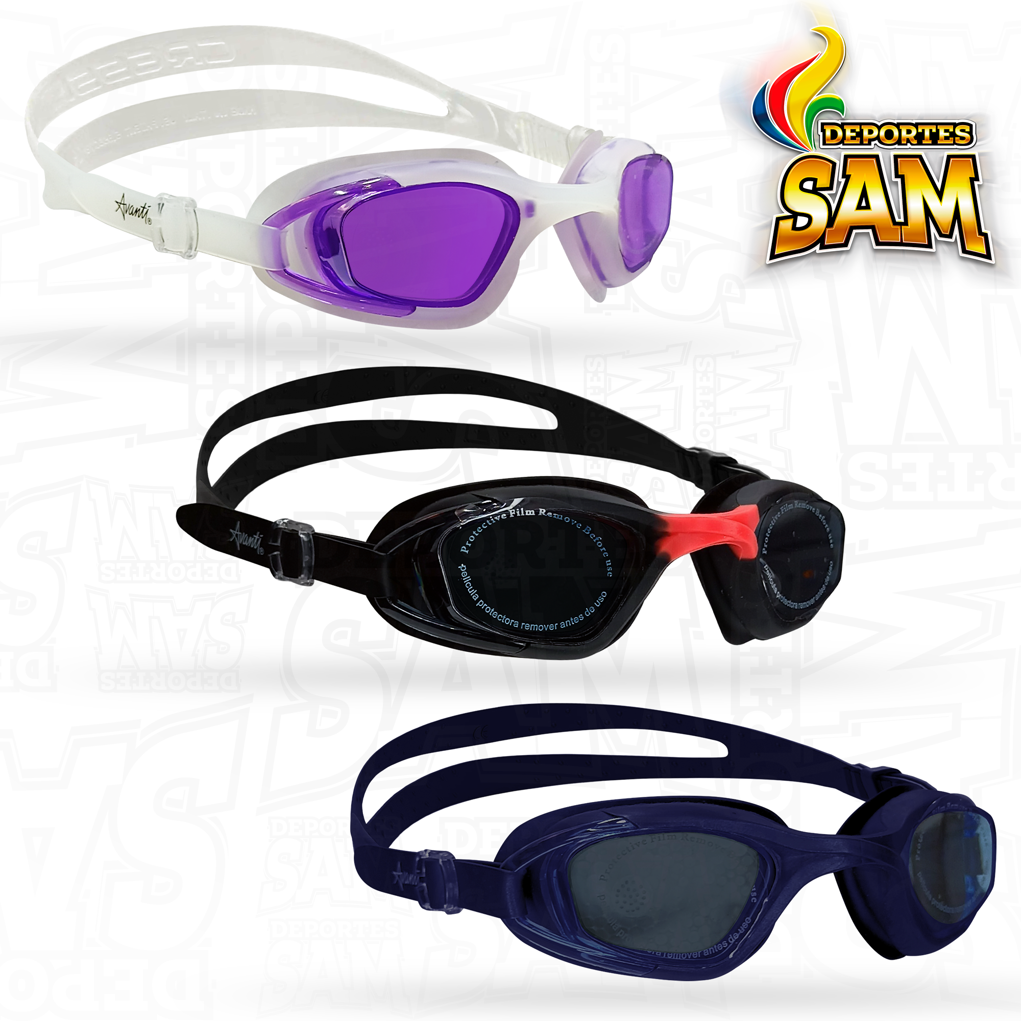 GAFA NATACION SWIMMING GOGGLE GS3 WITH NEW PVC