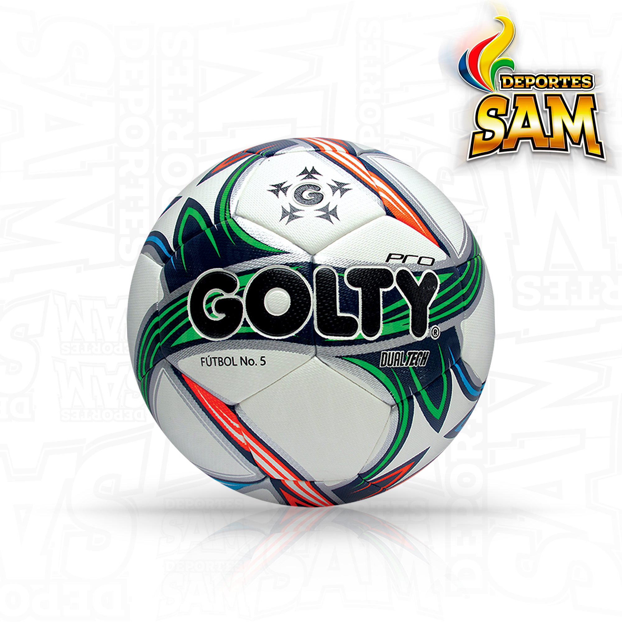 BALÓN FÚTBOL  5 DUALTECH PRO GOLTY