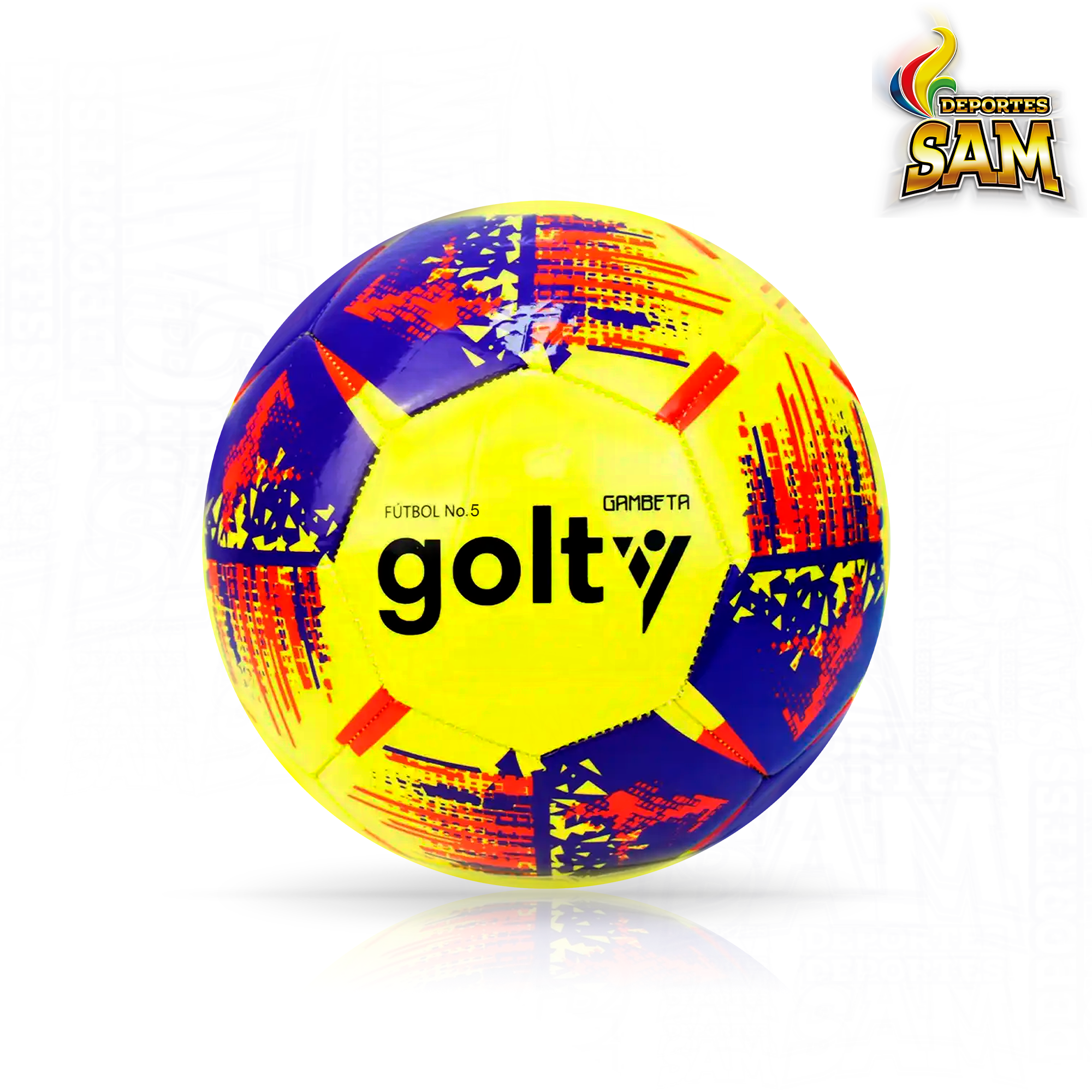 BALÓN FÚTBOL  5 GAMBETA FORMACIÓN GOLTY