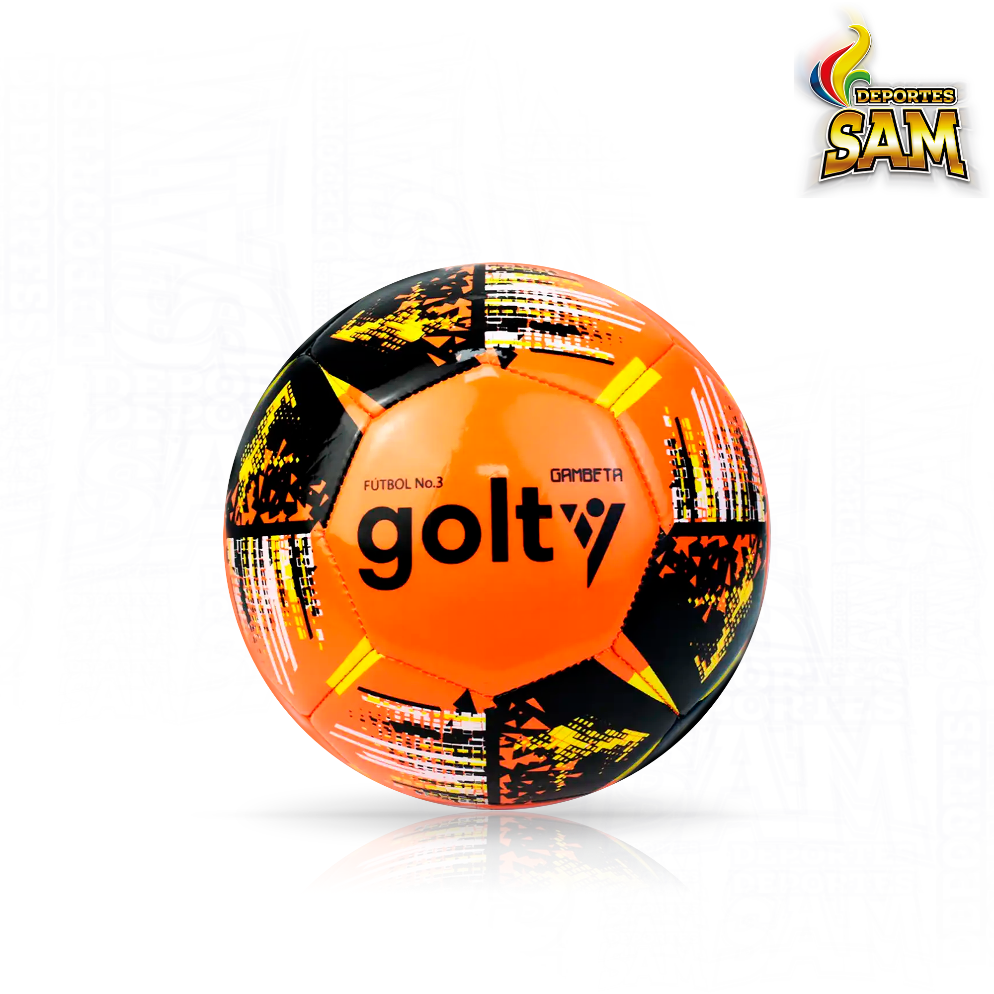 BALÓN FÚTBOL  3 GAMBETA FORMACIÓN GOLTY