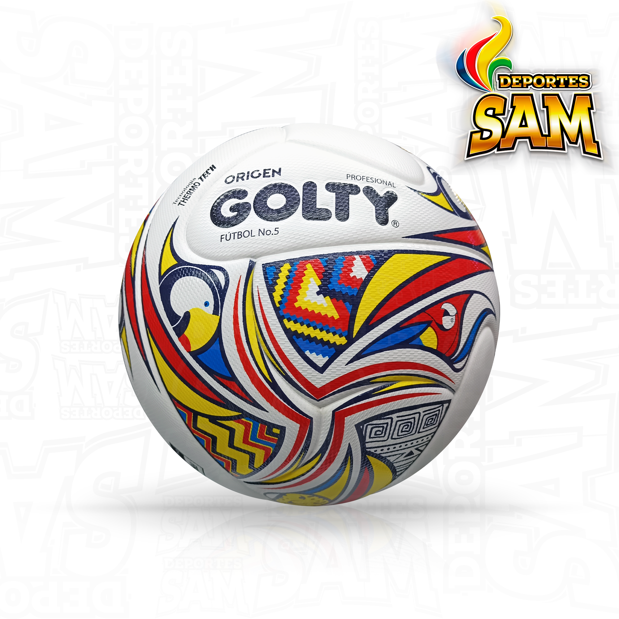 BALON FUTBOL PROFESIONAL GOLTY ORIGEN N.5