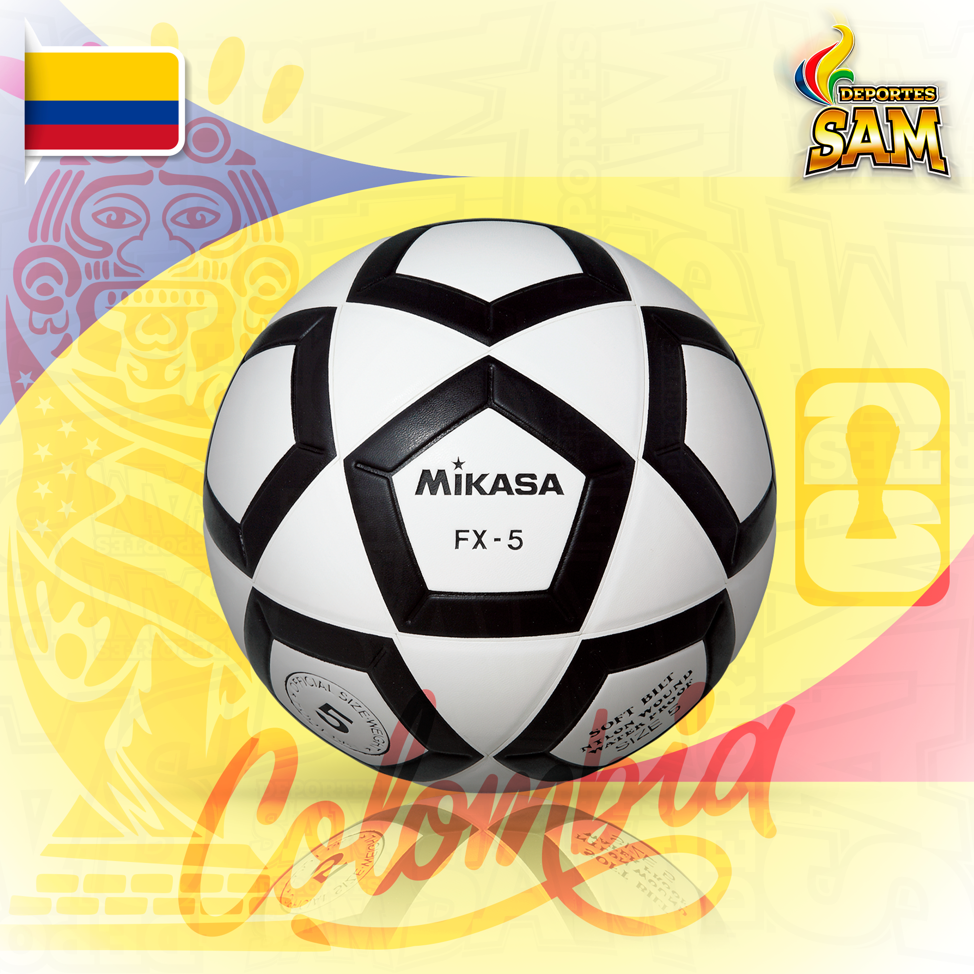 BALON FUTBOL N.5   FX - 5   MIKASA FX5