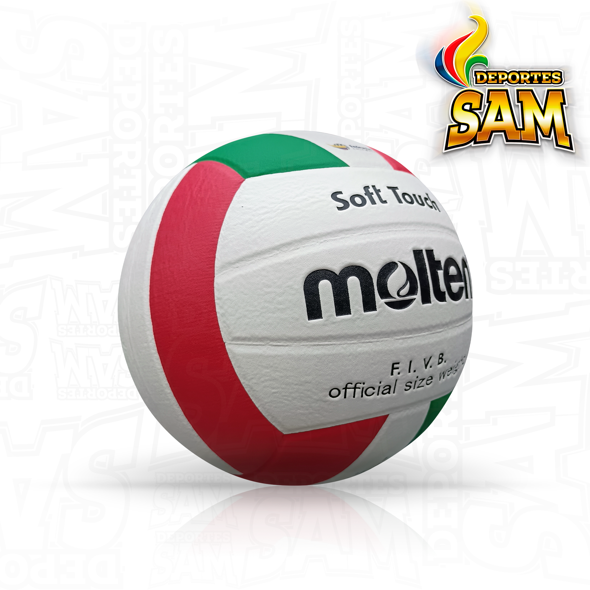 BALON VOLEIBOL MOLTEN V58SLCRETRO SOFT TOUCH