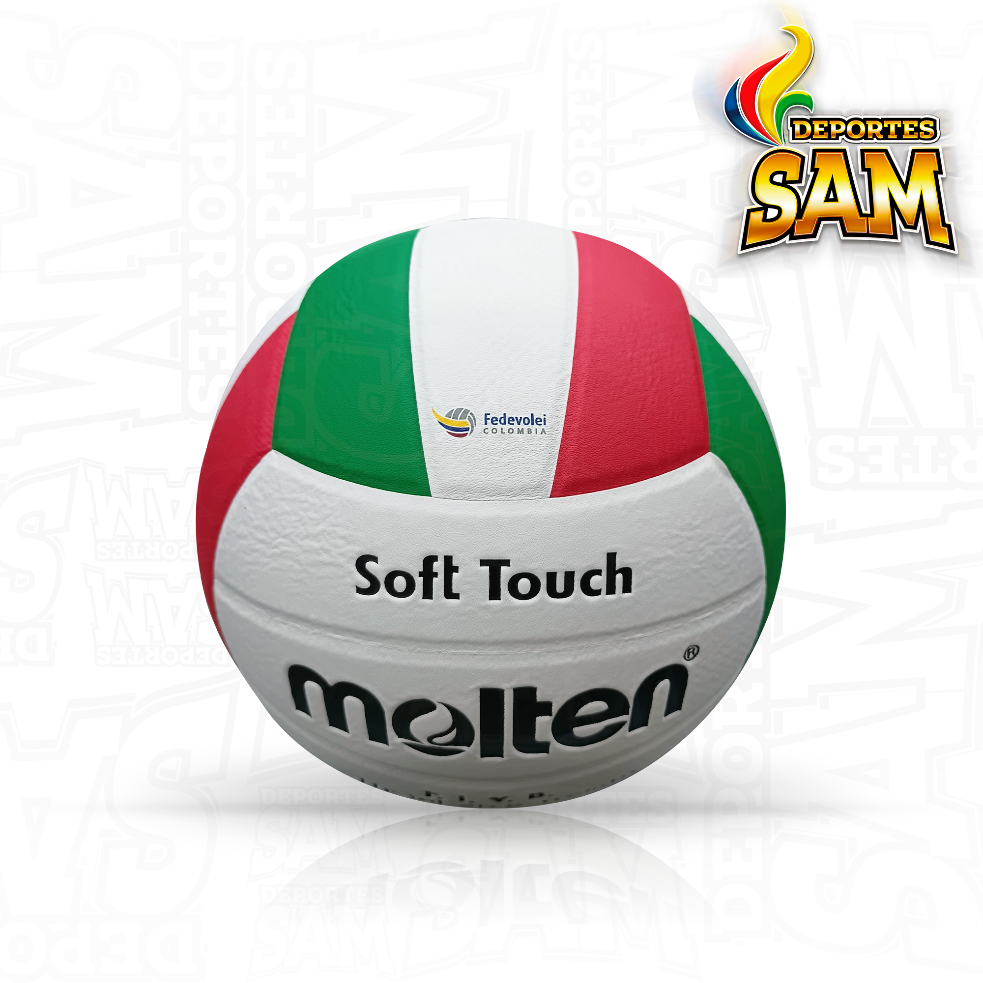 BALON VOLEIBOL MOLTEN V58SLCRETRO SOFT TOUCH