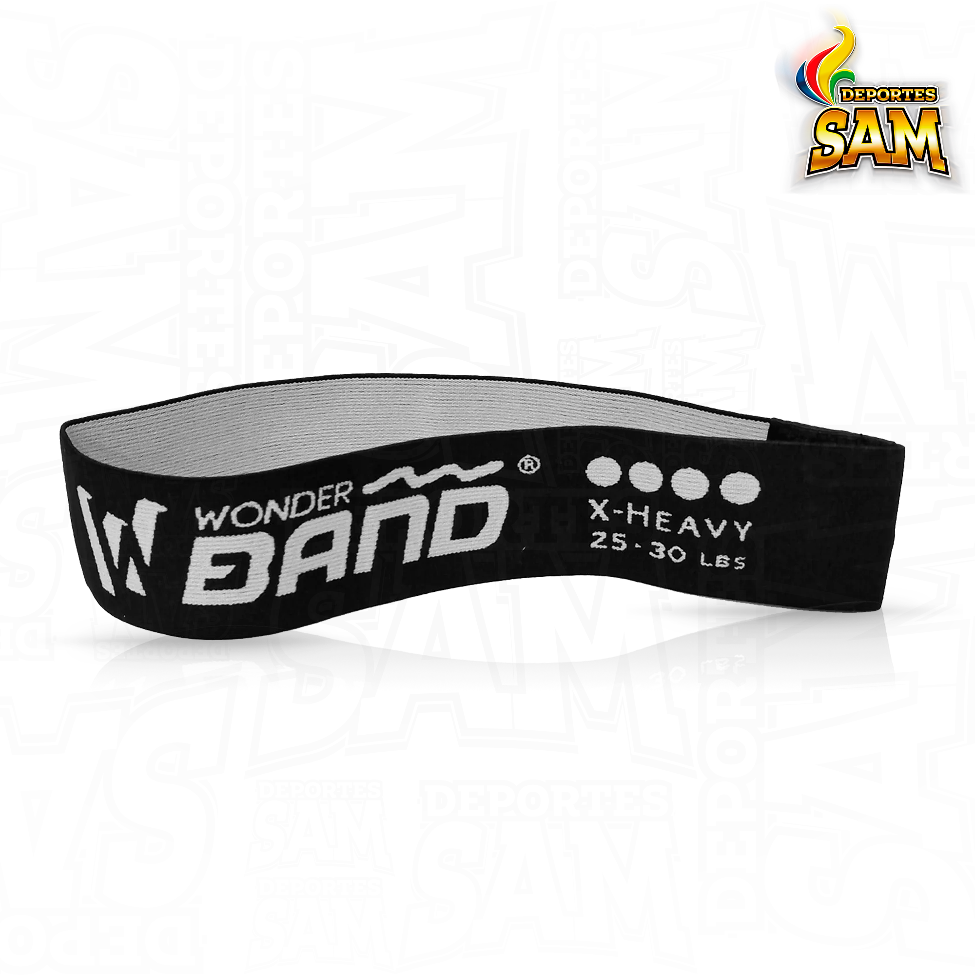 BANDA ELASTICA PIERNA NEGRA CERRADA WONDER