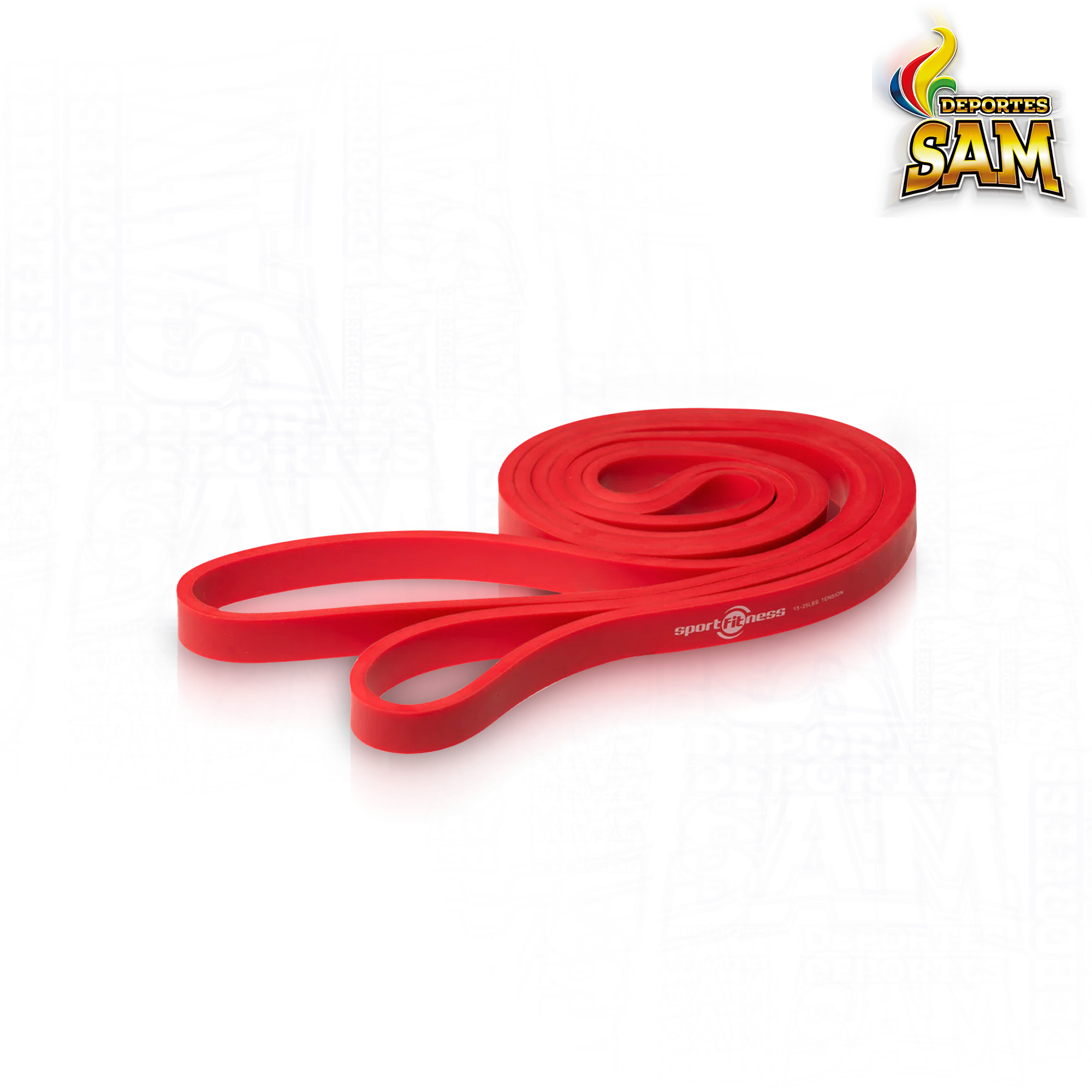 BANDAS ELASTICAS PODER ROJA 2000X13X4.5MM