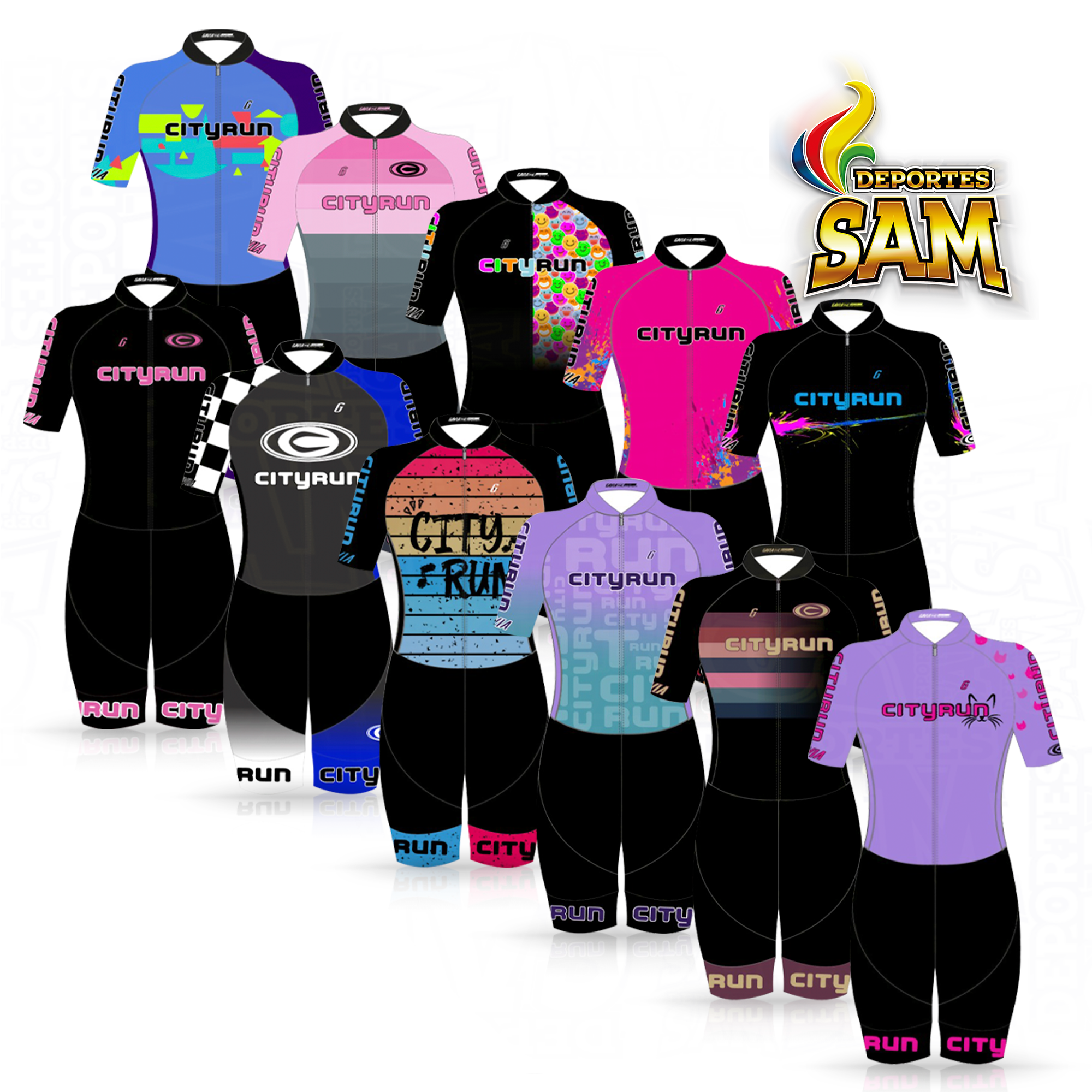 LICRA CITYRUN MANGA CORTA