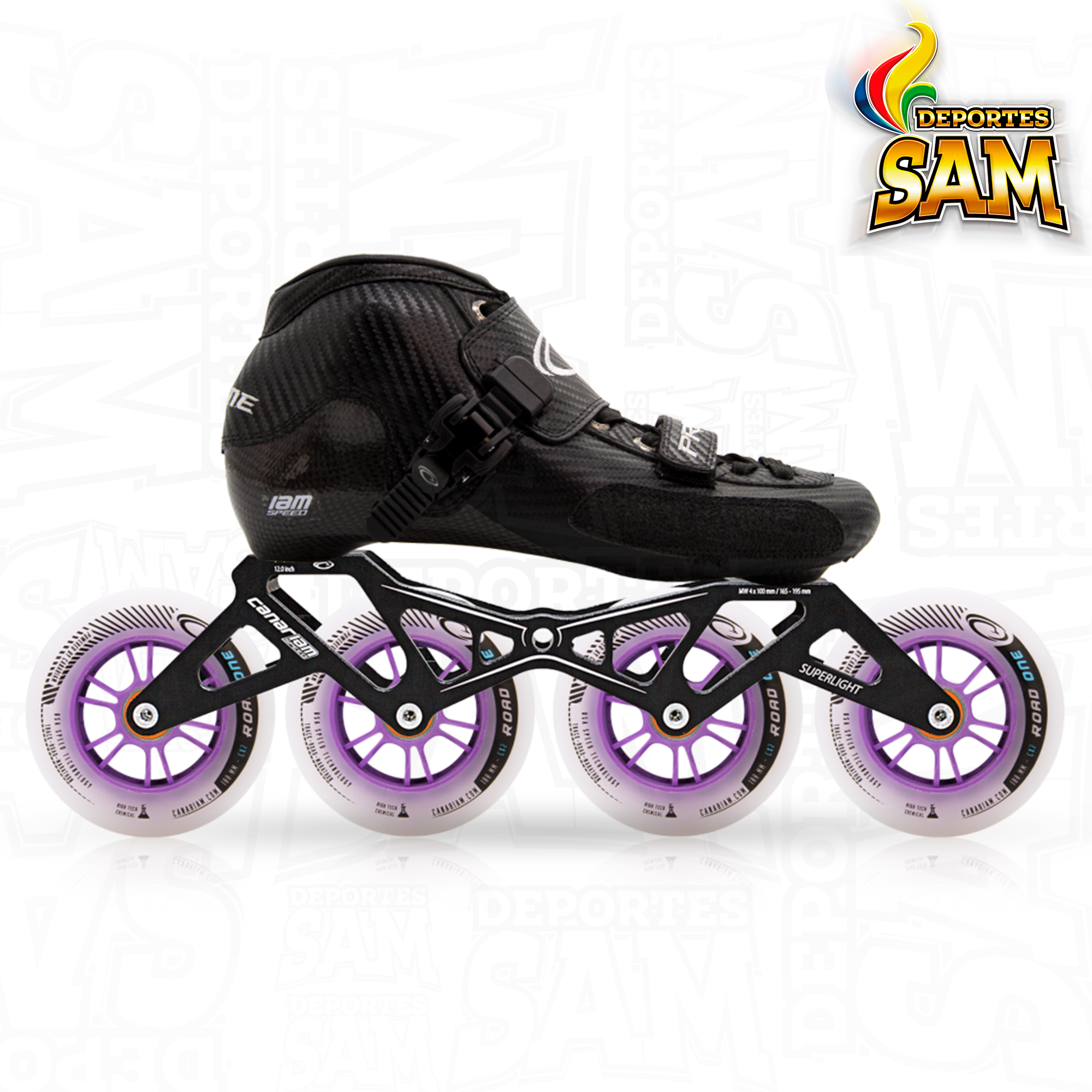 PATIN PROFESIONAL BOTA PRIME  CHASIS SUPERLIGHT 11.25, 12.0,  RUEDA ROAD ONE 90MM O 100MM, BALINERA TWINCAM ILQ-9PRO