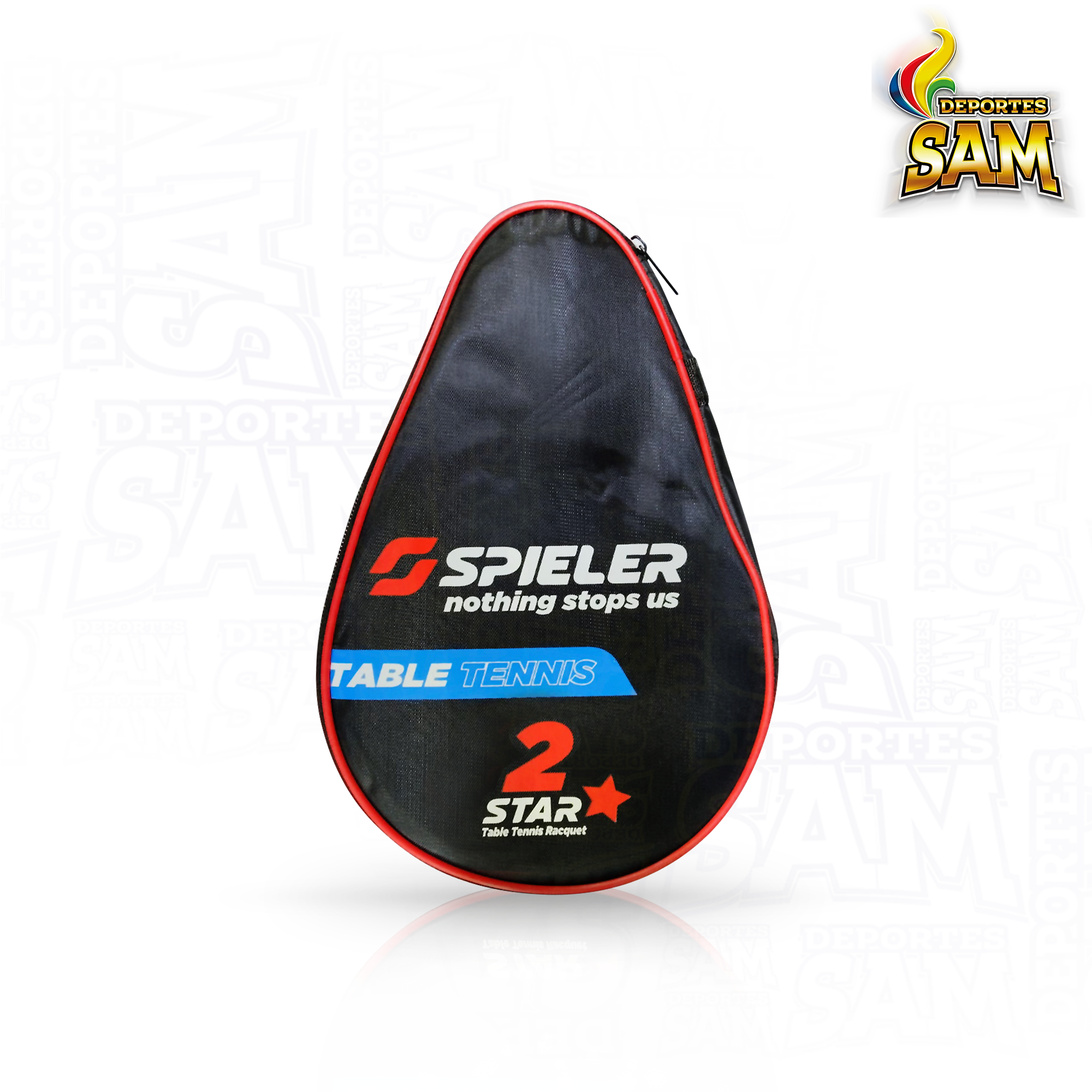 RAQUETA TENIS DE MESA SPIELER 2 ESTRELLAS