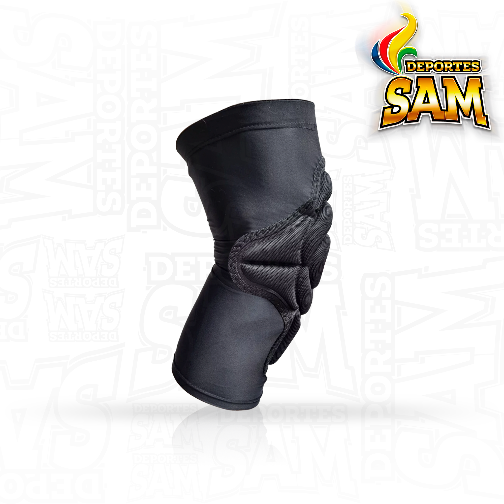 RODILLERA LYCRA EN NYLON NEGRA