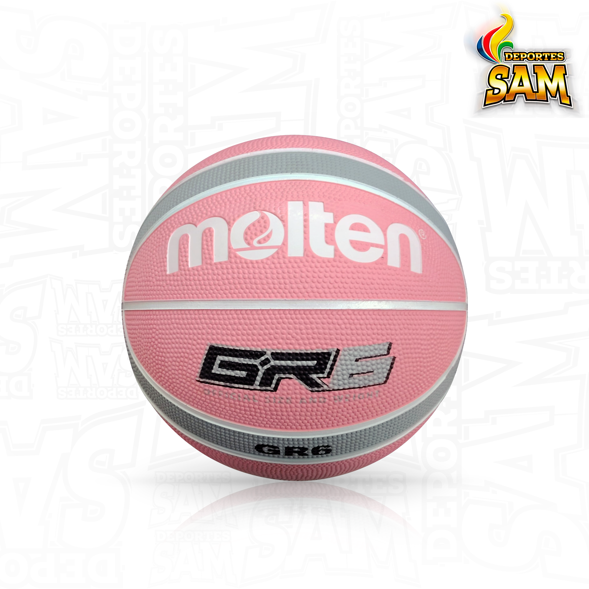 BALON MINIBALONCESTO MOLTEN N. 6 BGR6
