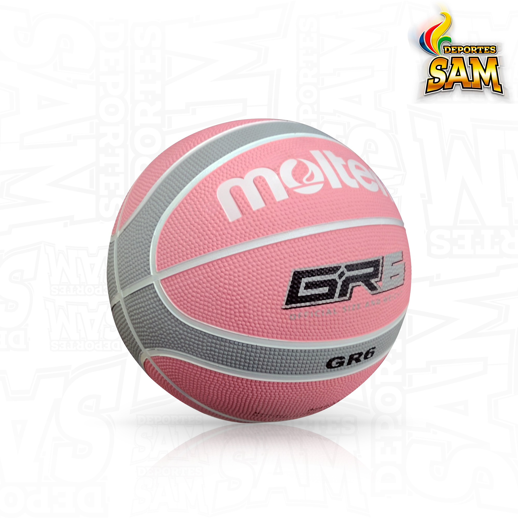 BALON MINIBALONCESTO MOLTEN N. 6 BGR6
