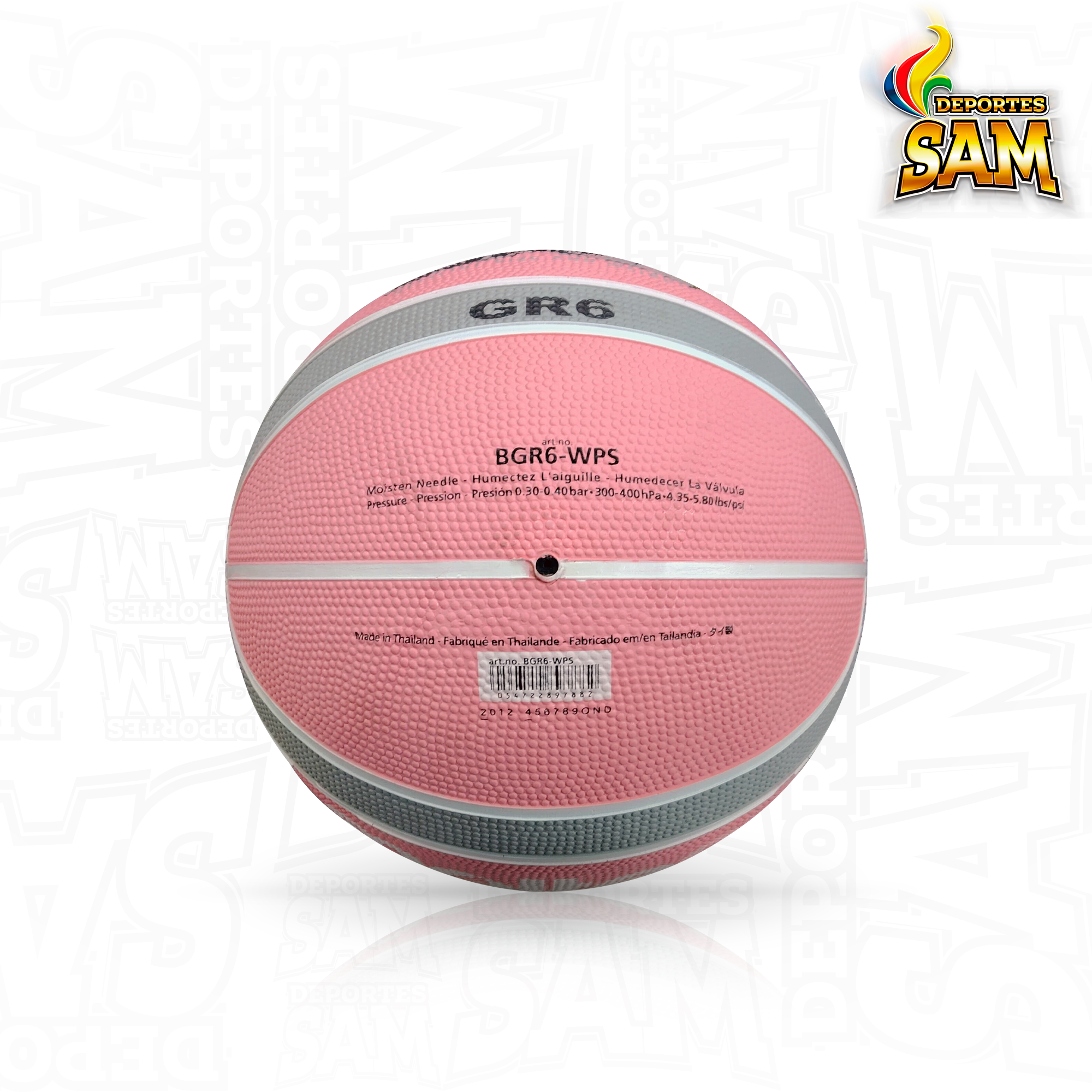 BALON MINIBALONCESTO MOLTEN N. 6 BGR6