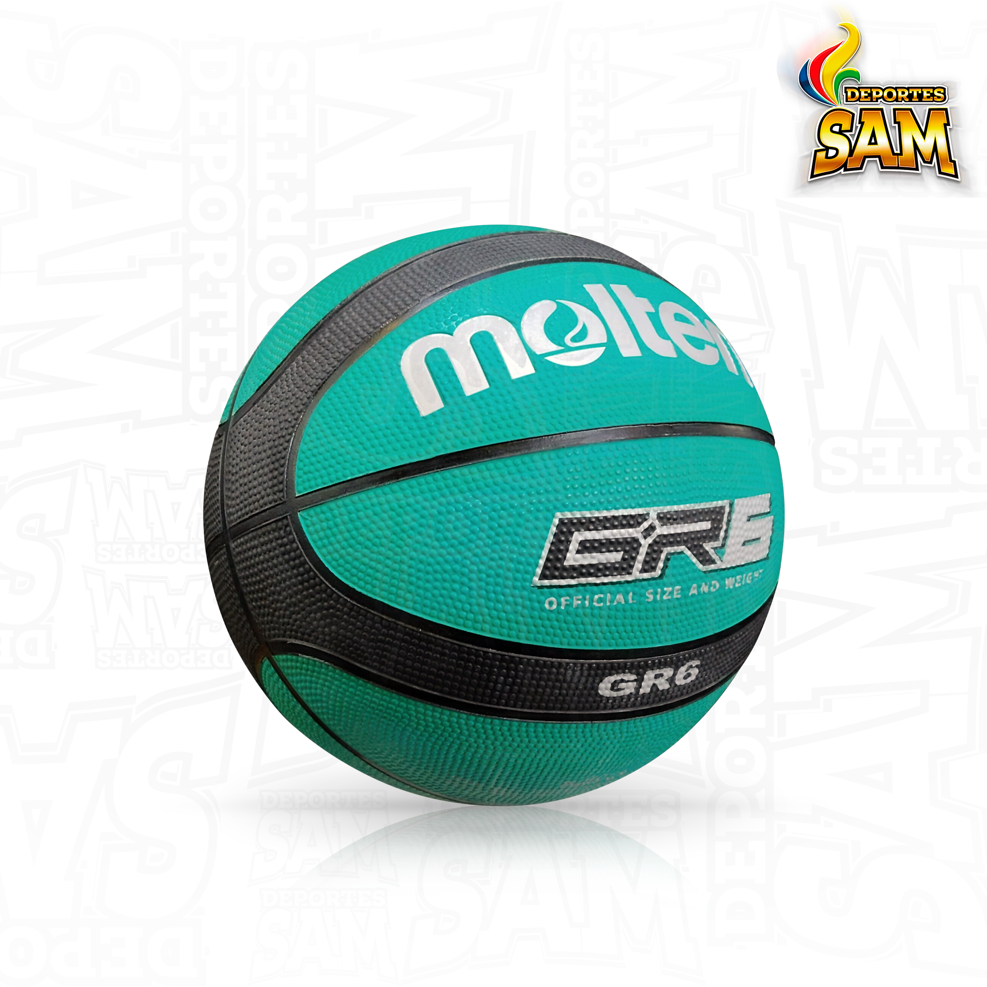 BALON MINIBALONCESTO MOLTEN N. 6 BGR6