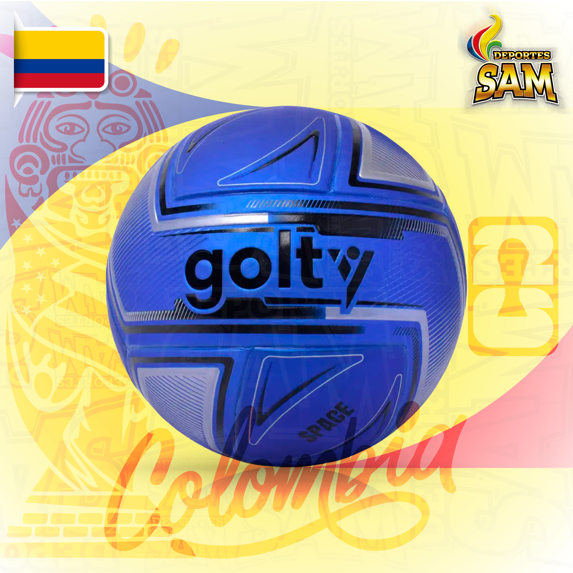 BALÓN FUTBOL COMPETENCIA TECH #5 GOLTY