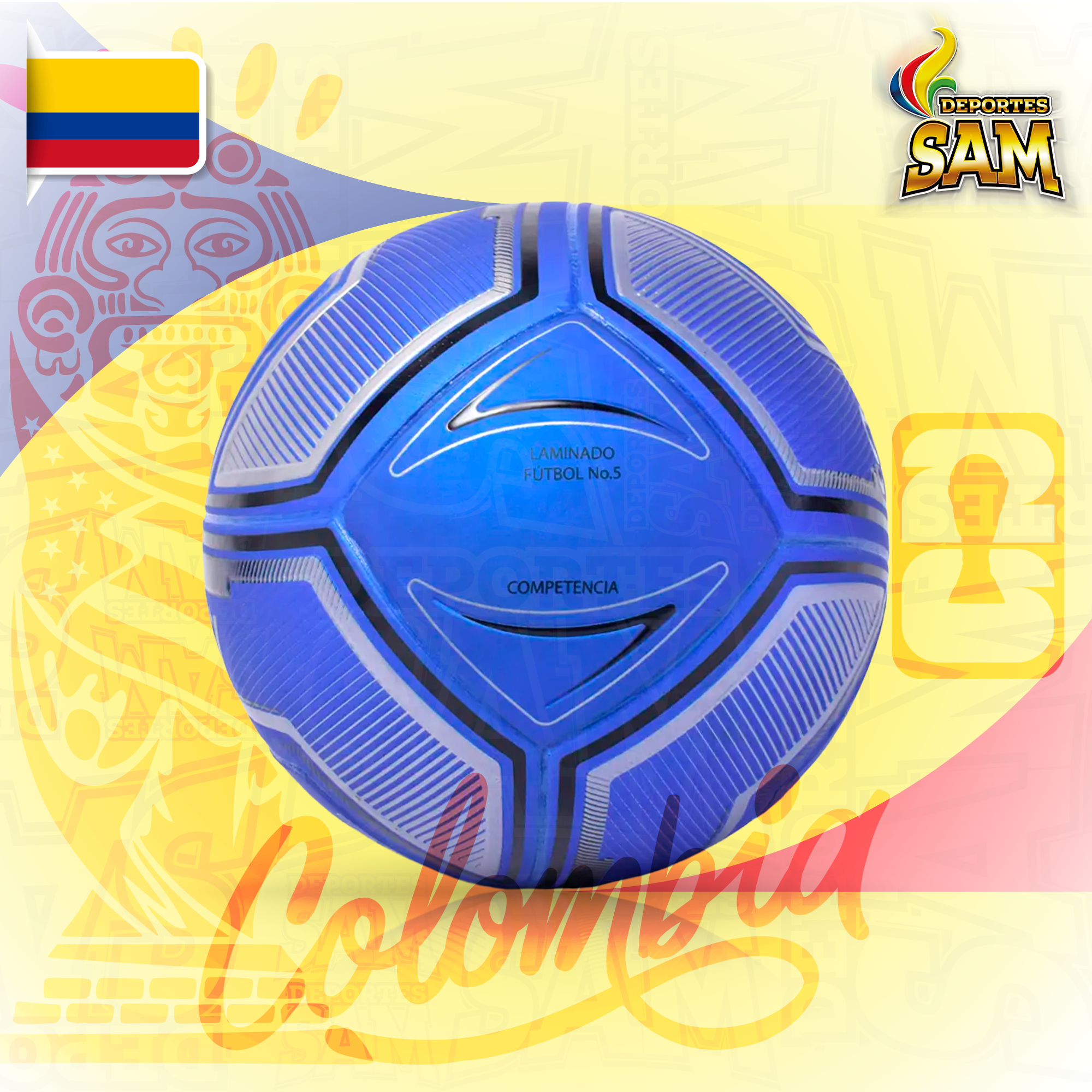 BALÓN FUTBOL COMPETENCIA TECH #5 GOLTY
