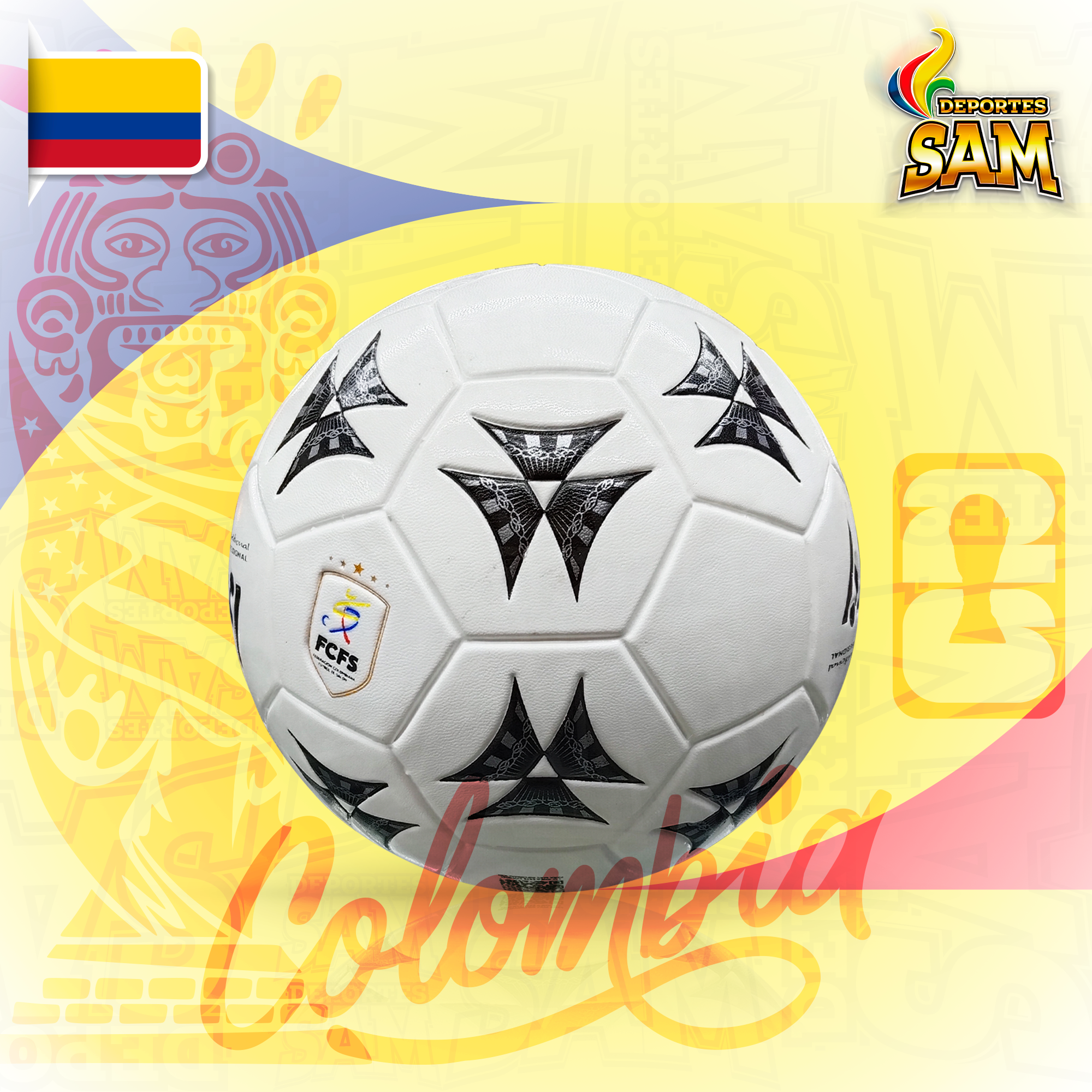 BALON MICROFUTBOL TRADICIONAL CUERO PROFESIONAL GOLTY
