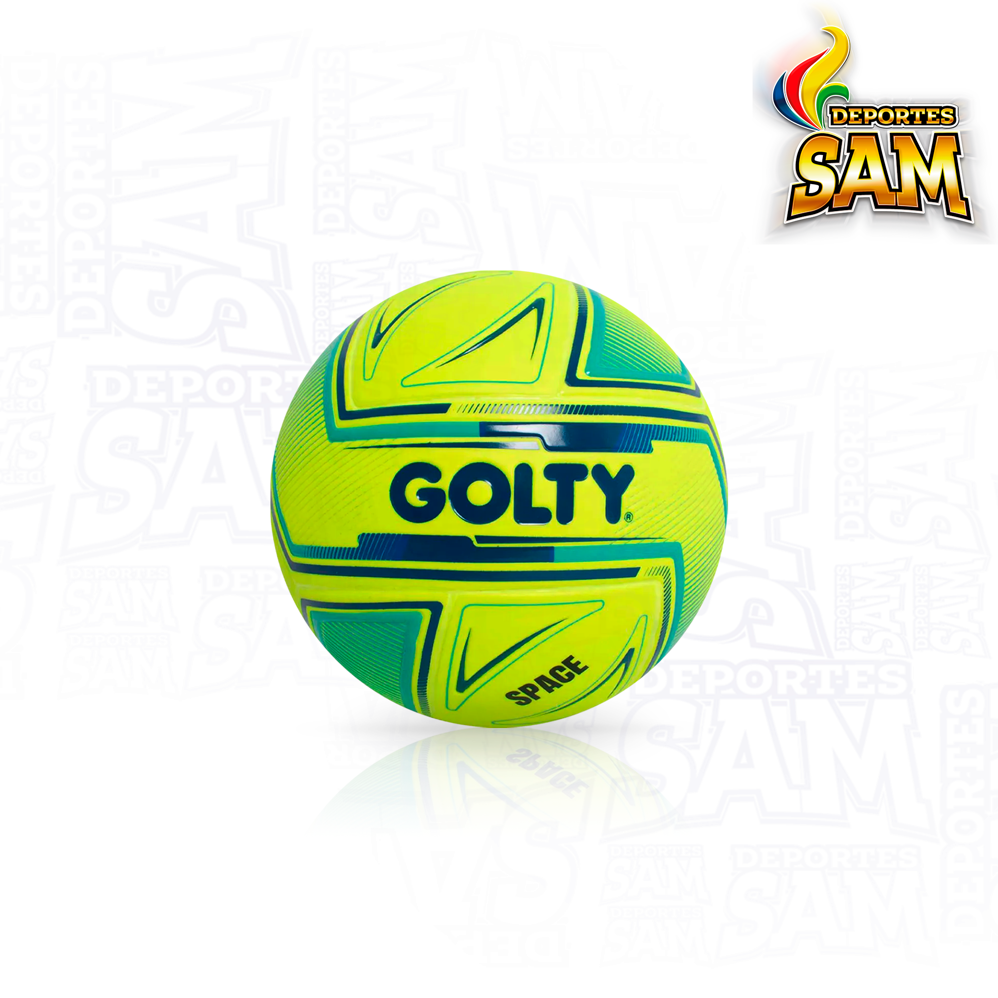 BALÓN MICROFÚTBOL SPACE 60-62 CM GOLTY