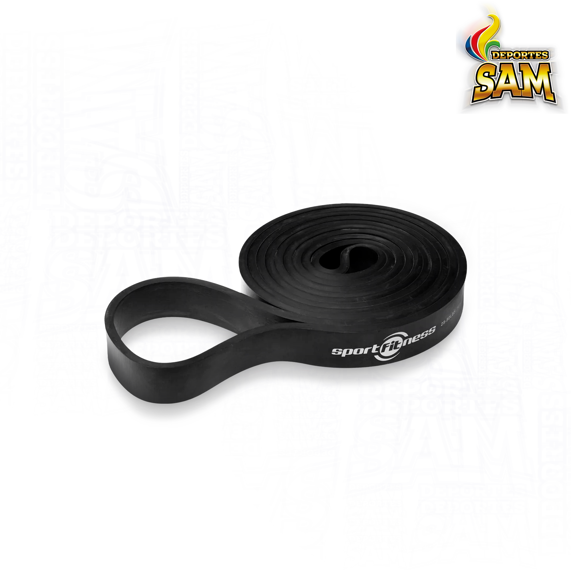 BANDAS ELASTICAS PODER NEGRA 2000X22X4.5MM
