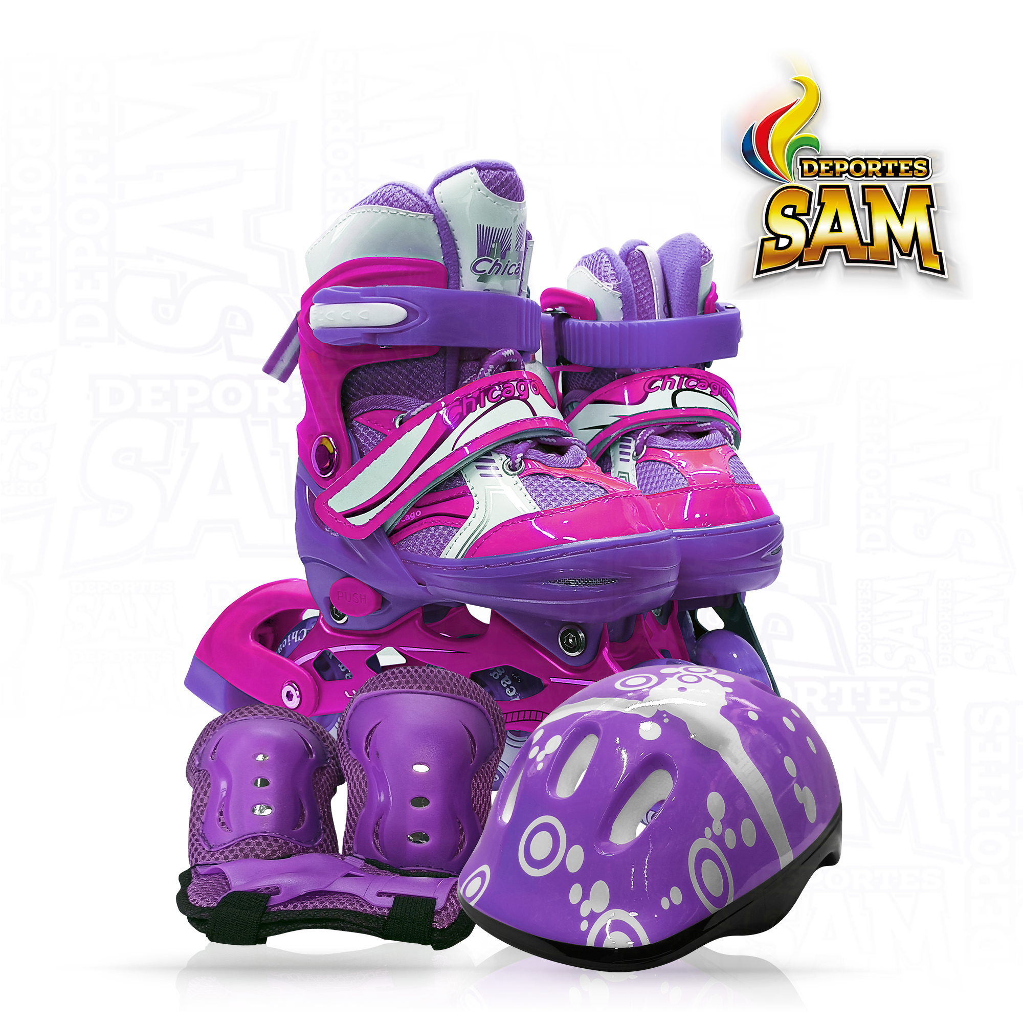 PATIN COMBO XS GOMA NIÑA