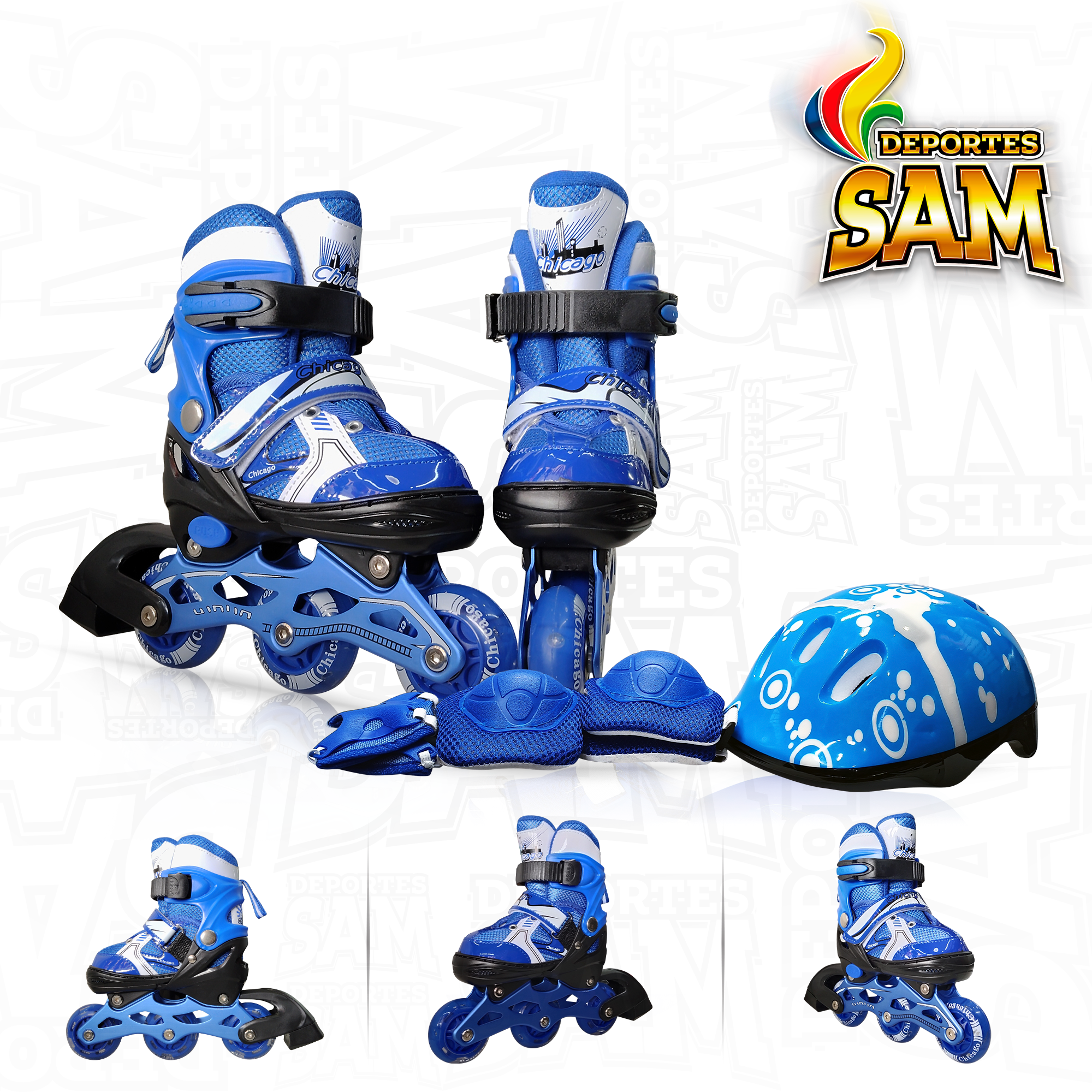 PATIN COMBO XS GOMA NIÑO