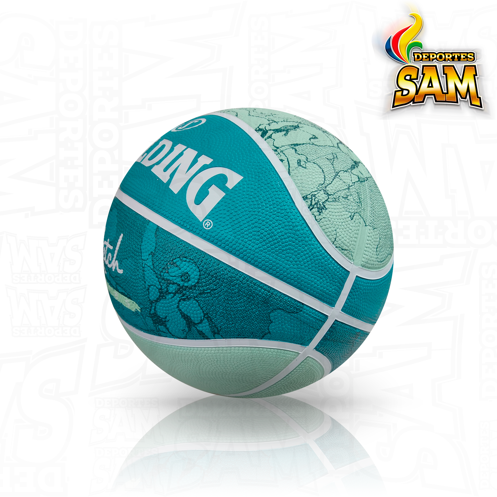 BALON BALONCESTO SPALDING SKETCH