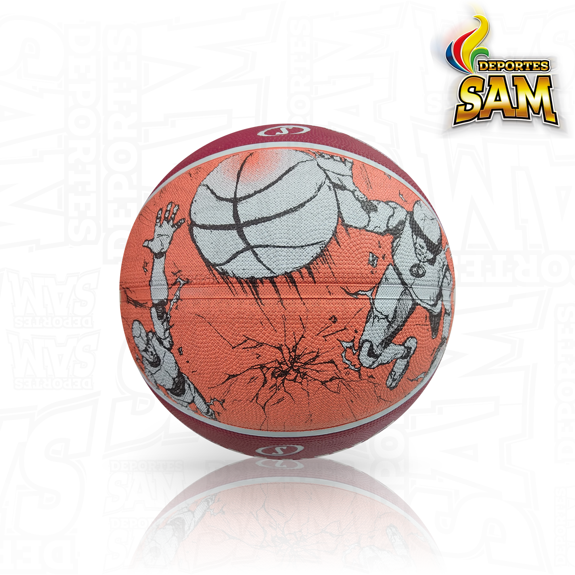 BALON BALONCESTO SPALDING SKETCH