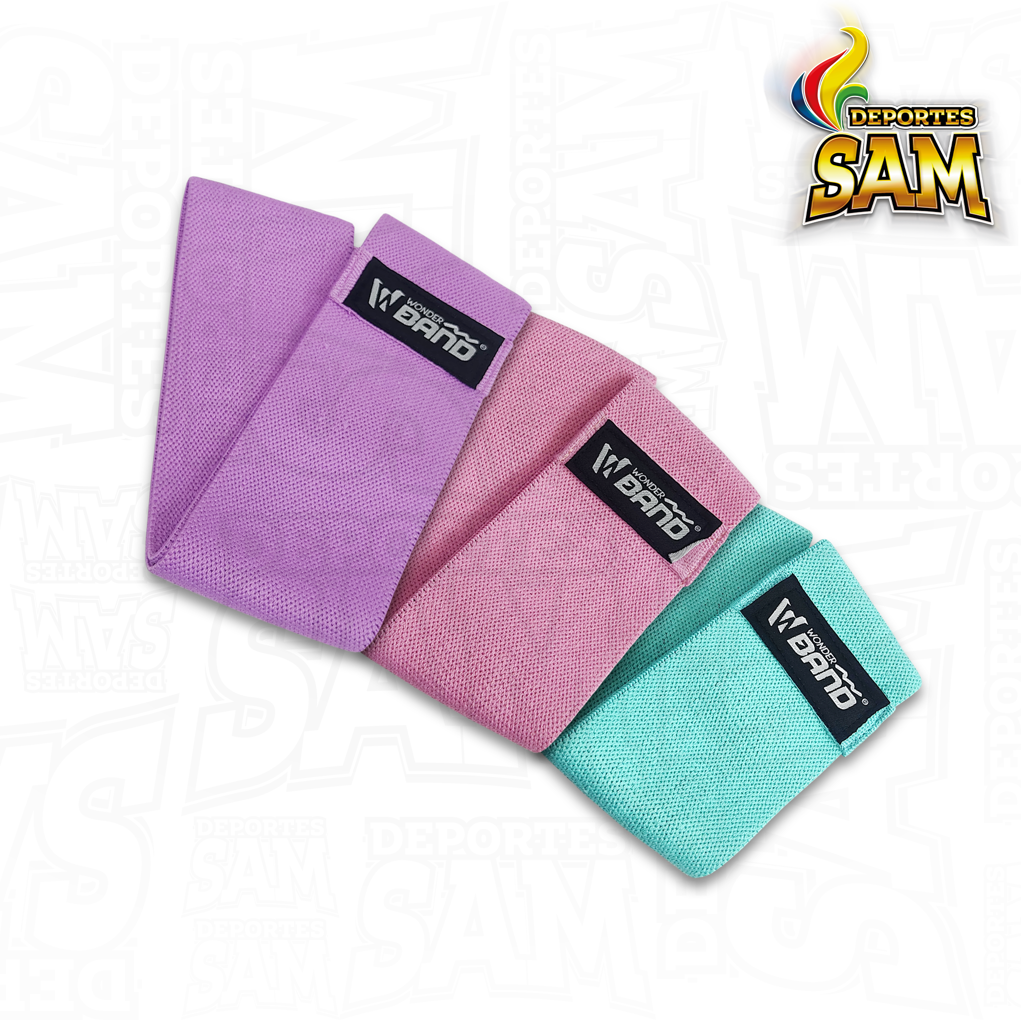 BANDAS ELASTICAS TELA X3 WONDER