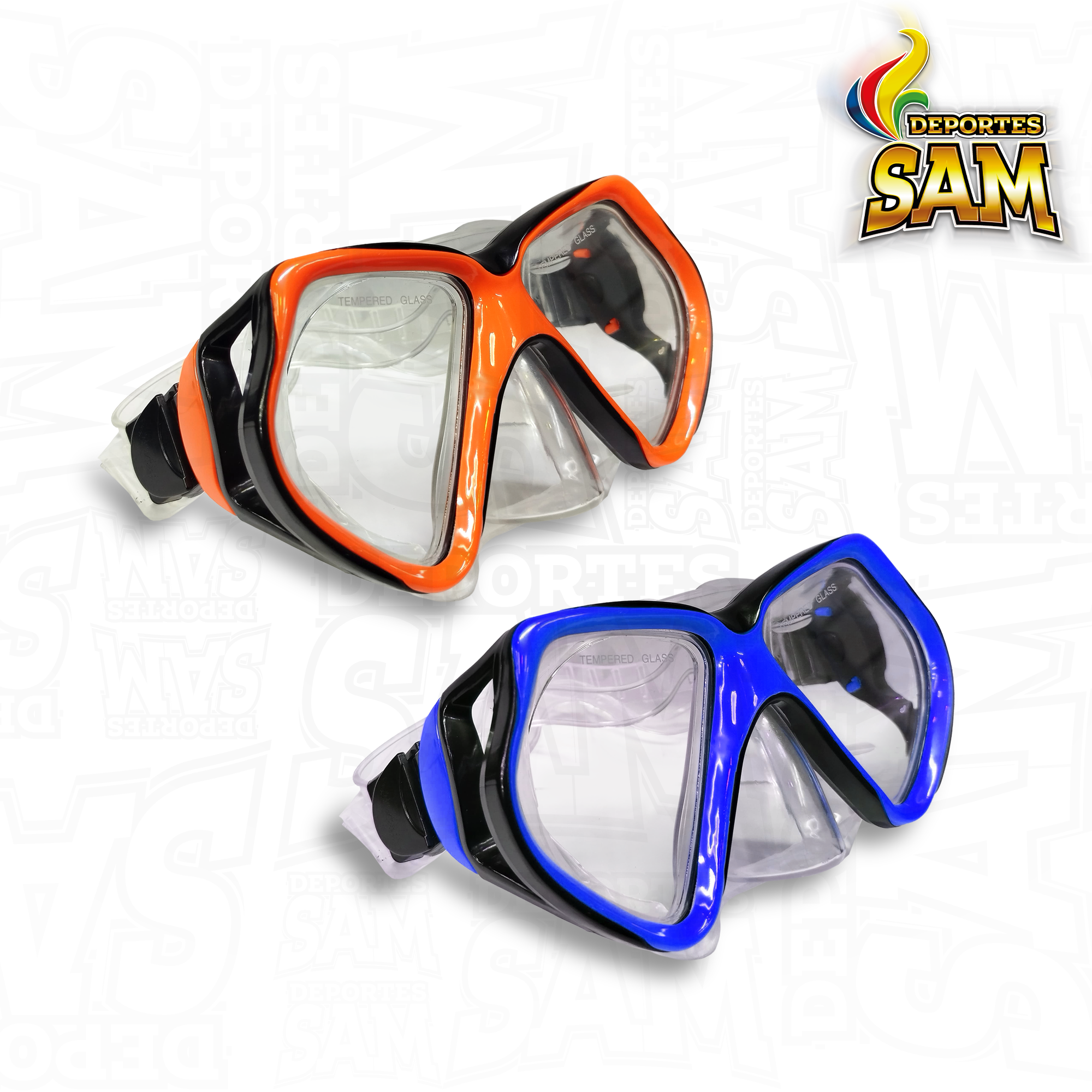 CARETA NATACION FEILAND VIDRIO TEMPLADO