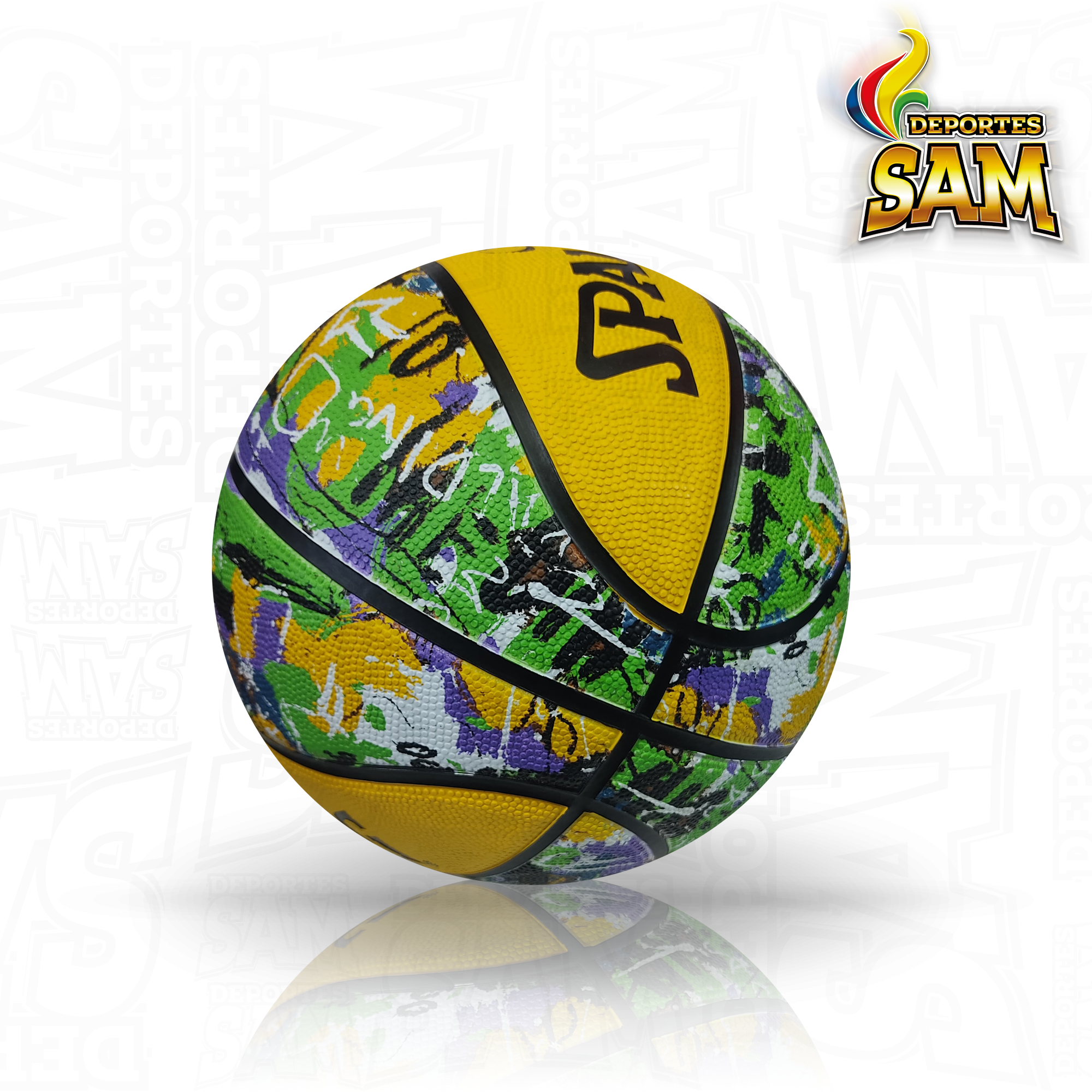 BALON BALONCESTO SPALDING GRAFITI