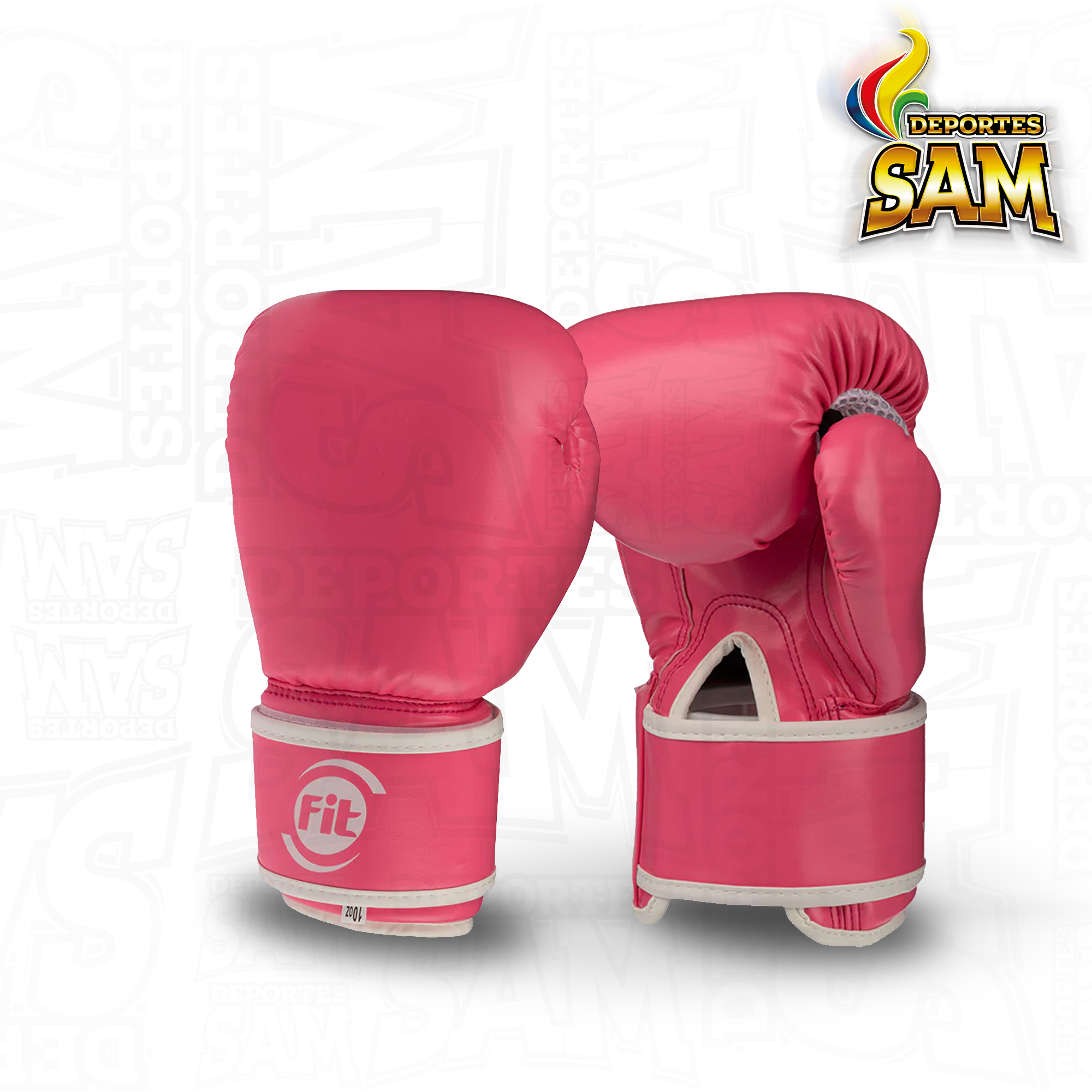 GUANTE BOXEO FUNDAMENTACION 10 OZ ROSADO DAMA SPORTFITNESS