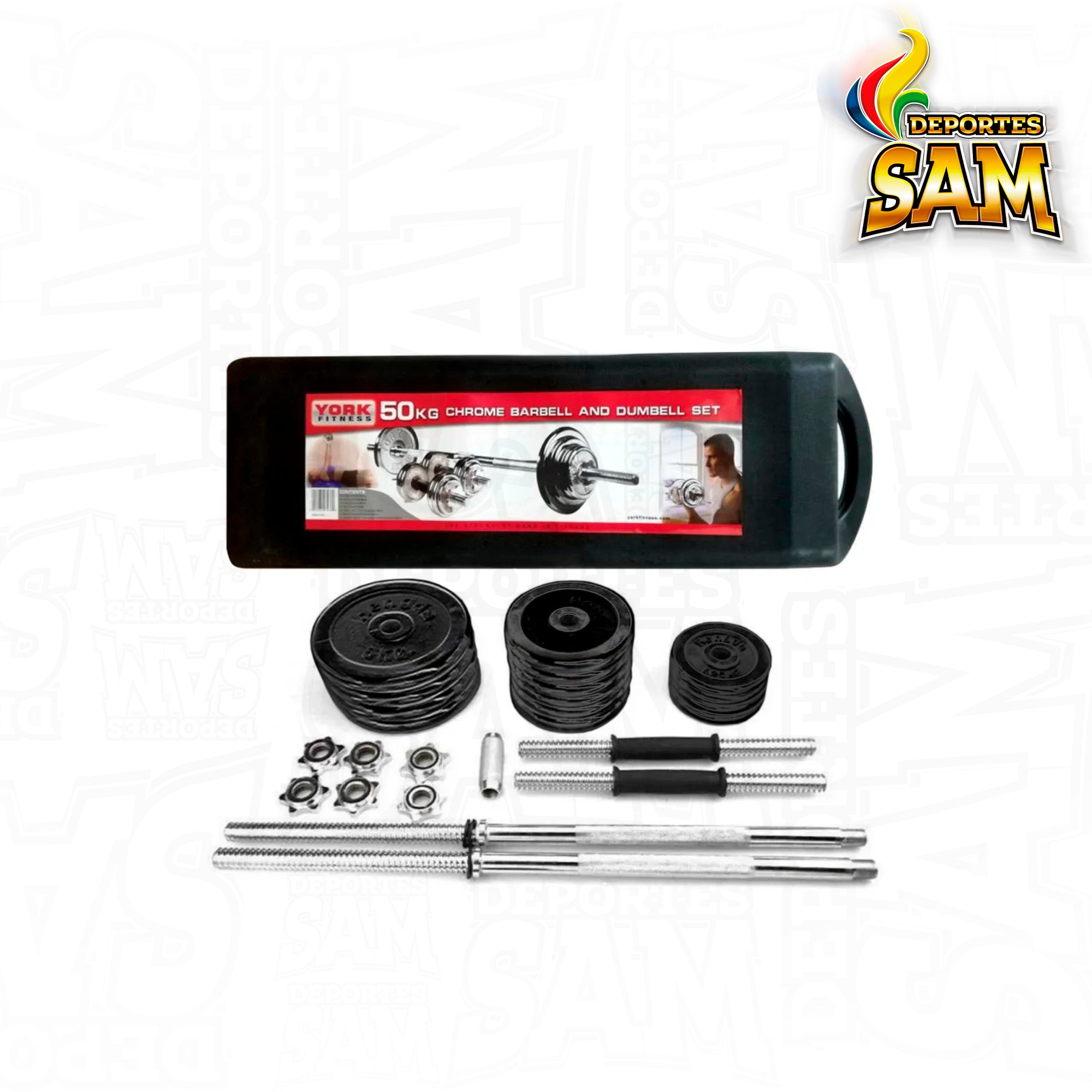 KIT MANCUERNAS 50 KILOS