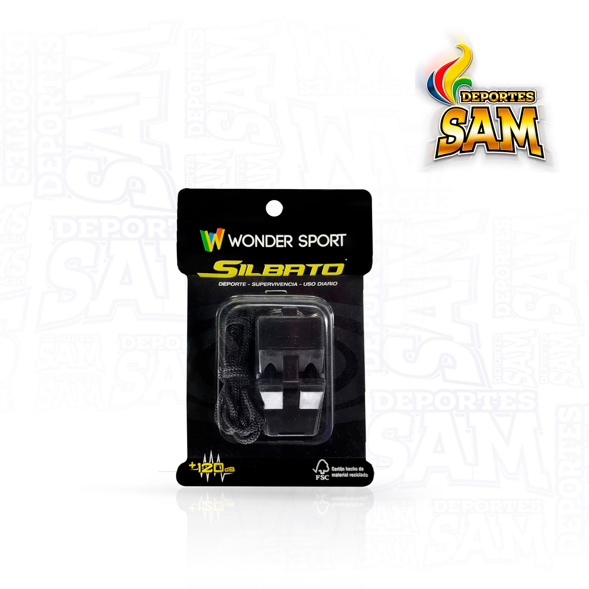 PITO WONDER CUADRADO NEGRO