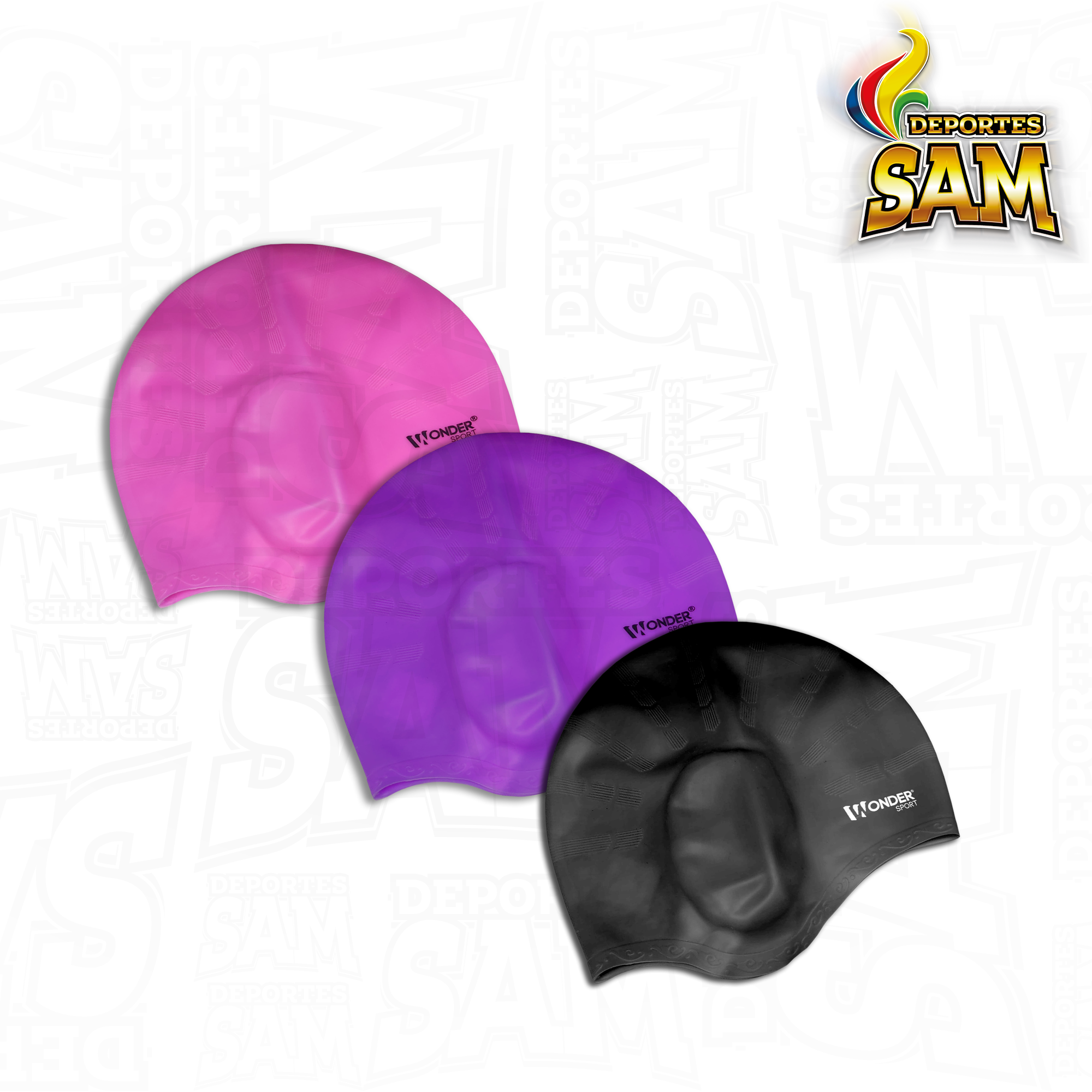 GORRO NATACION COBERTURA OREJAS WONDER