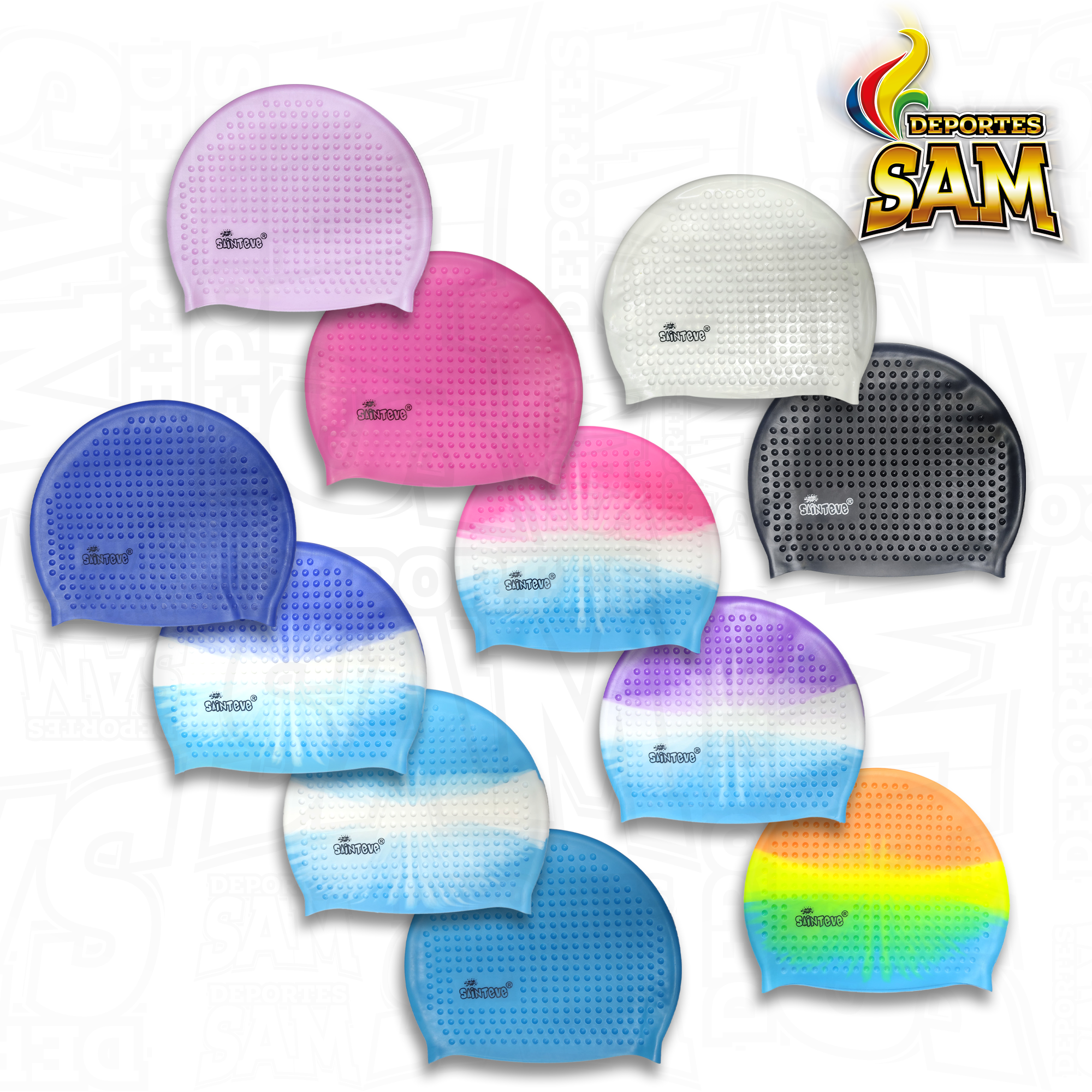 GORRO SAINTEVE SILICONA PEPITAS