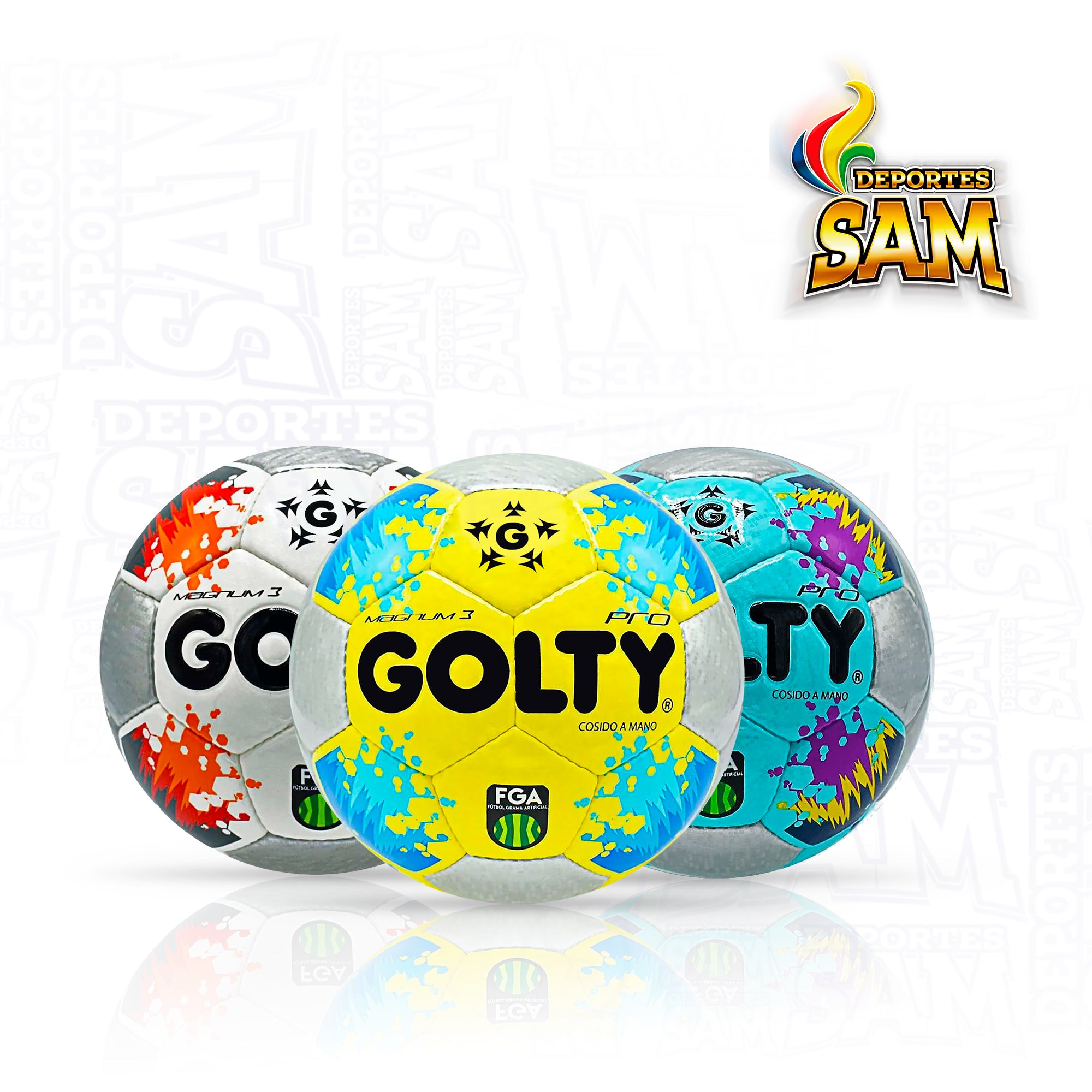 BALÓN FÚTBOLSALA MAGNUM 3 PRO 62-64 CM GOLTY