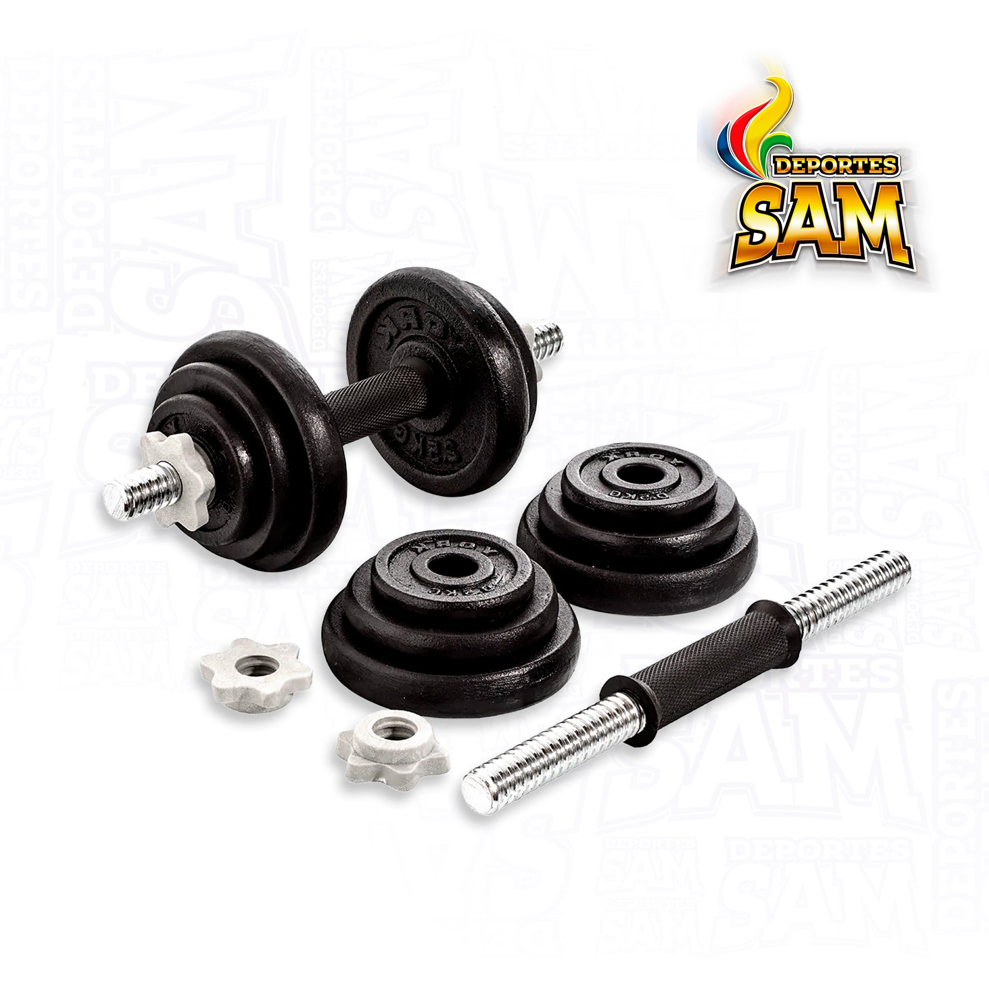 KIT MANCUERNA 20KG YORKFITNESS